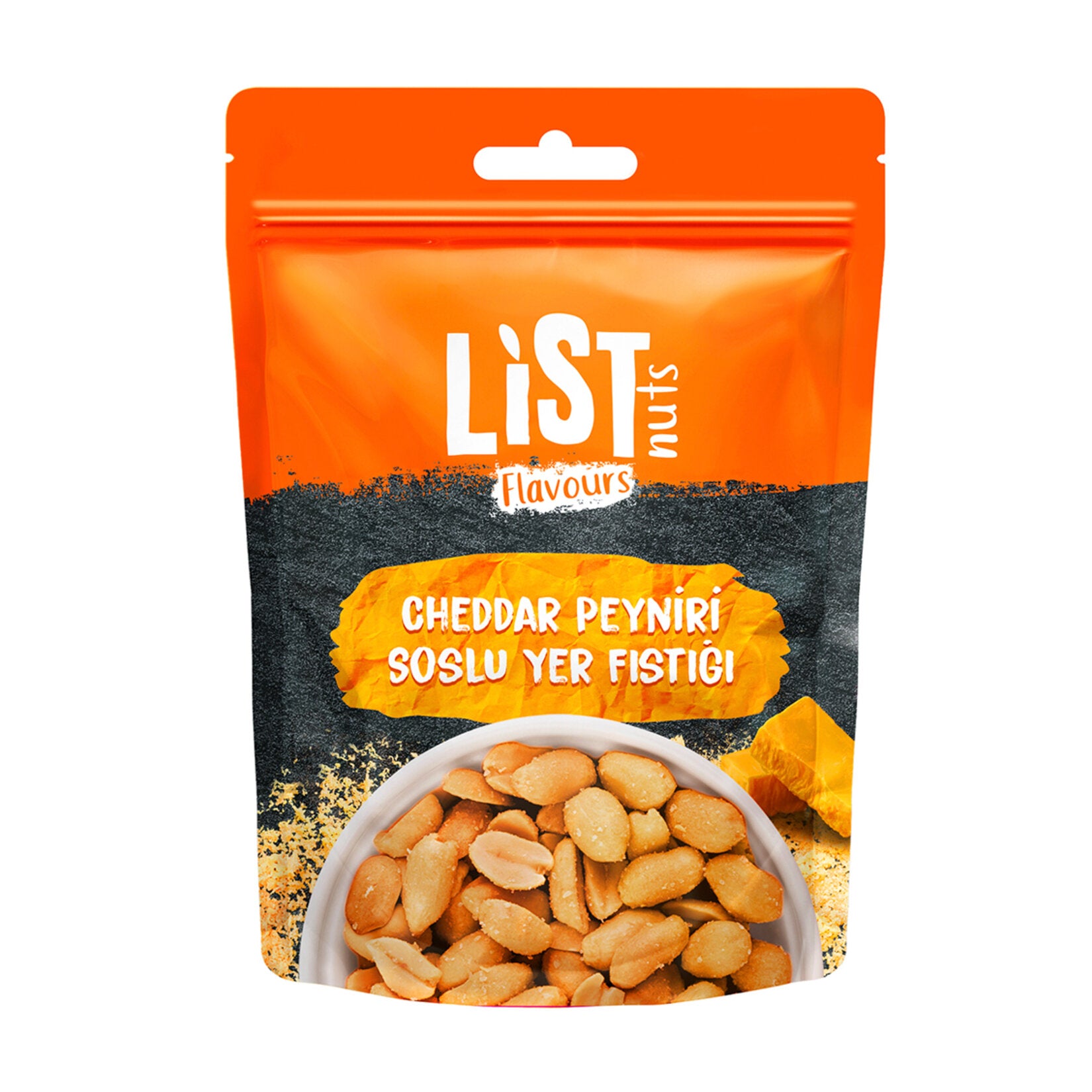 List Flavours Cheddar Cheese (Peyniri) Coated Peanuts 110 G