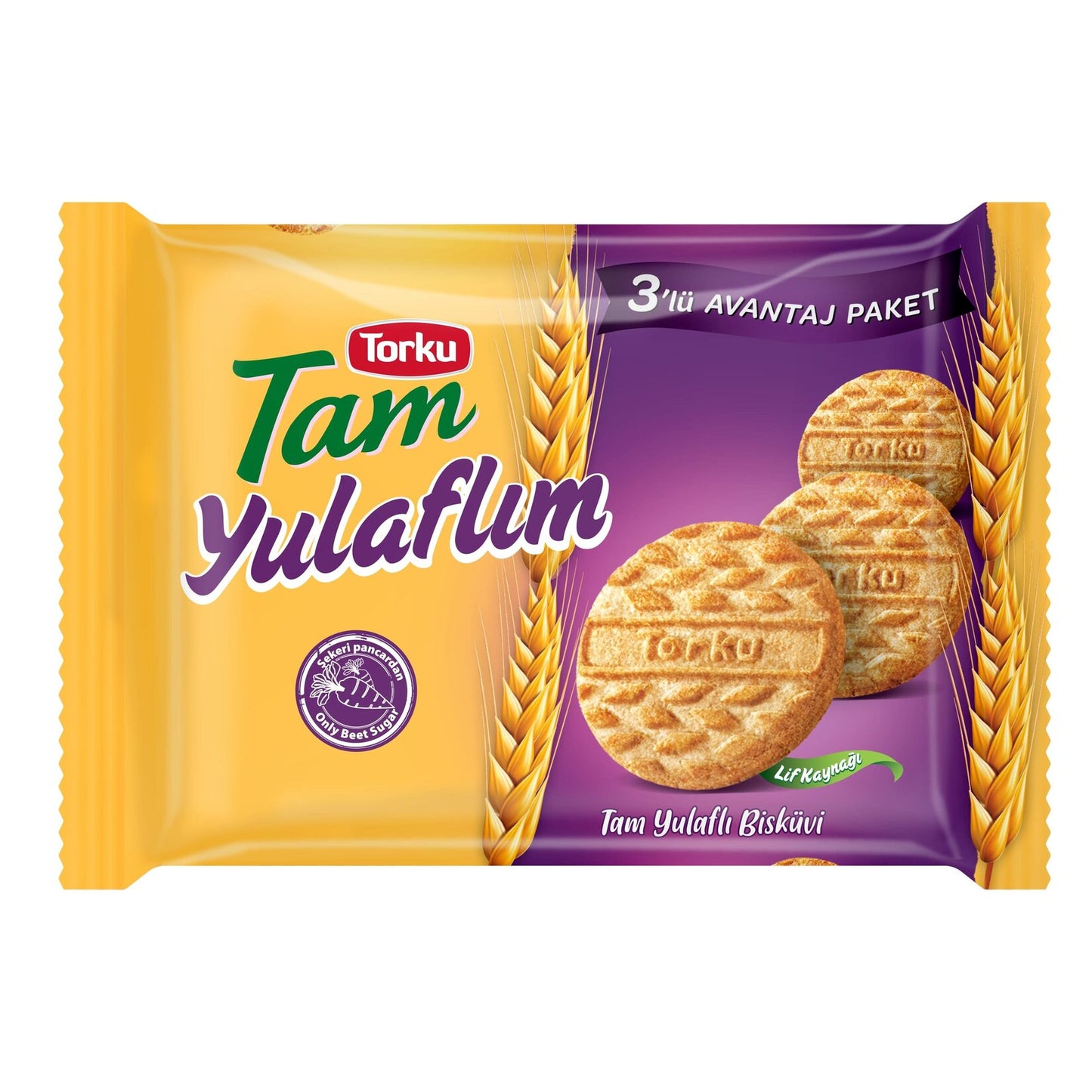 Torku Tam Yulaflı Bisküvi 375 G