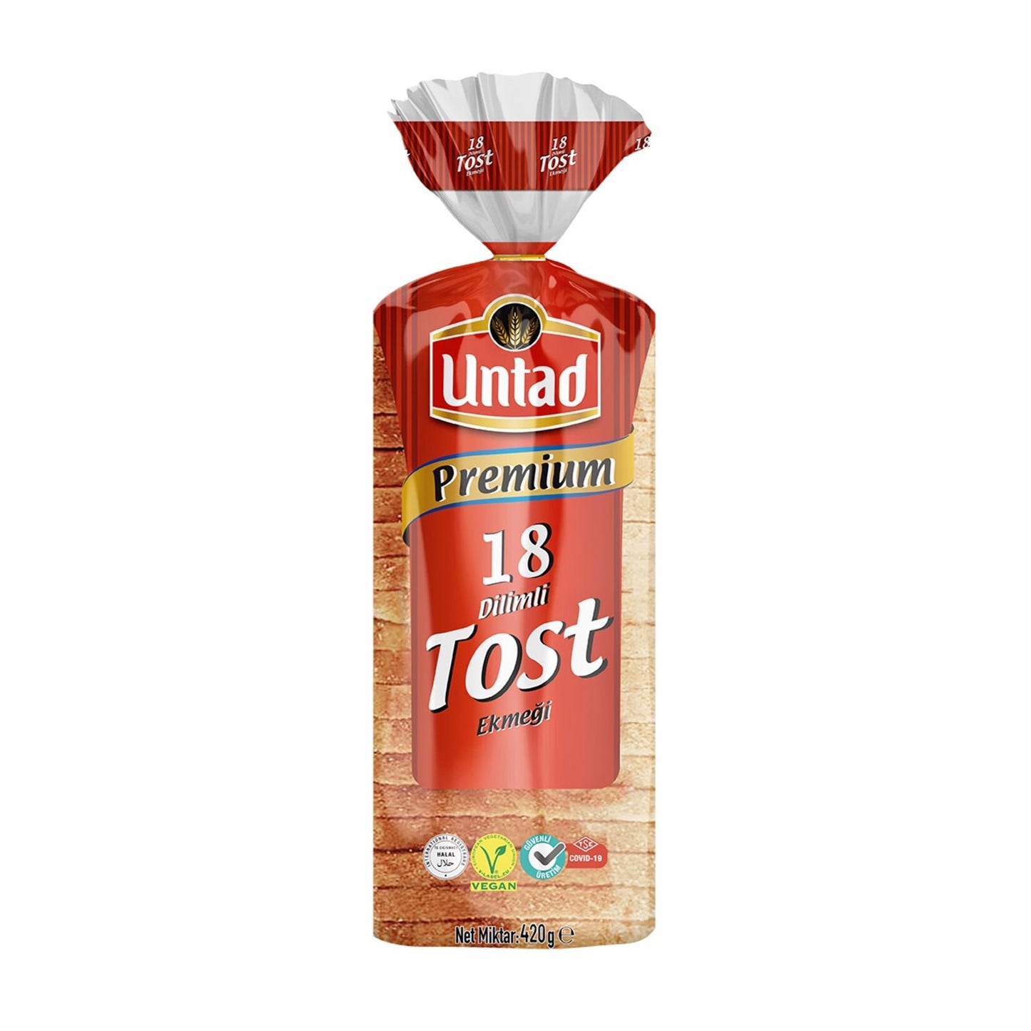 Untad Premium Tost Ekmeği 420 G