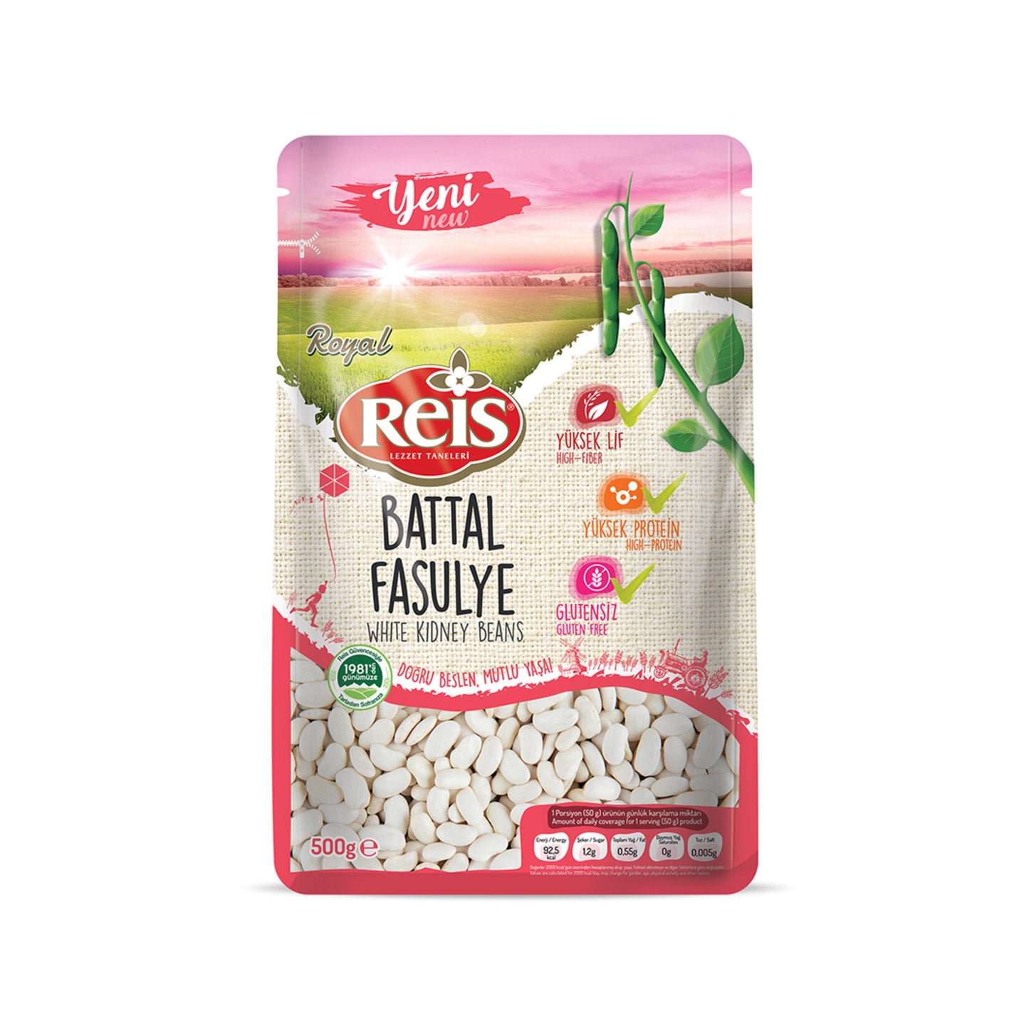 Reis Royal Battal Fasulye 500 G