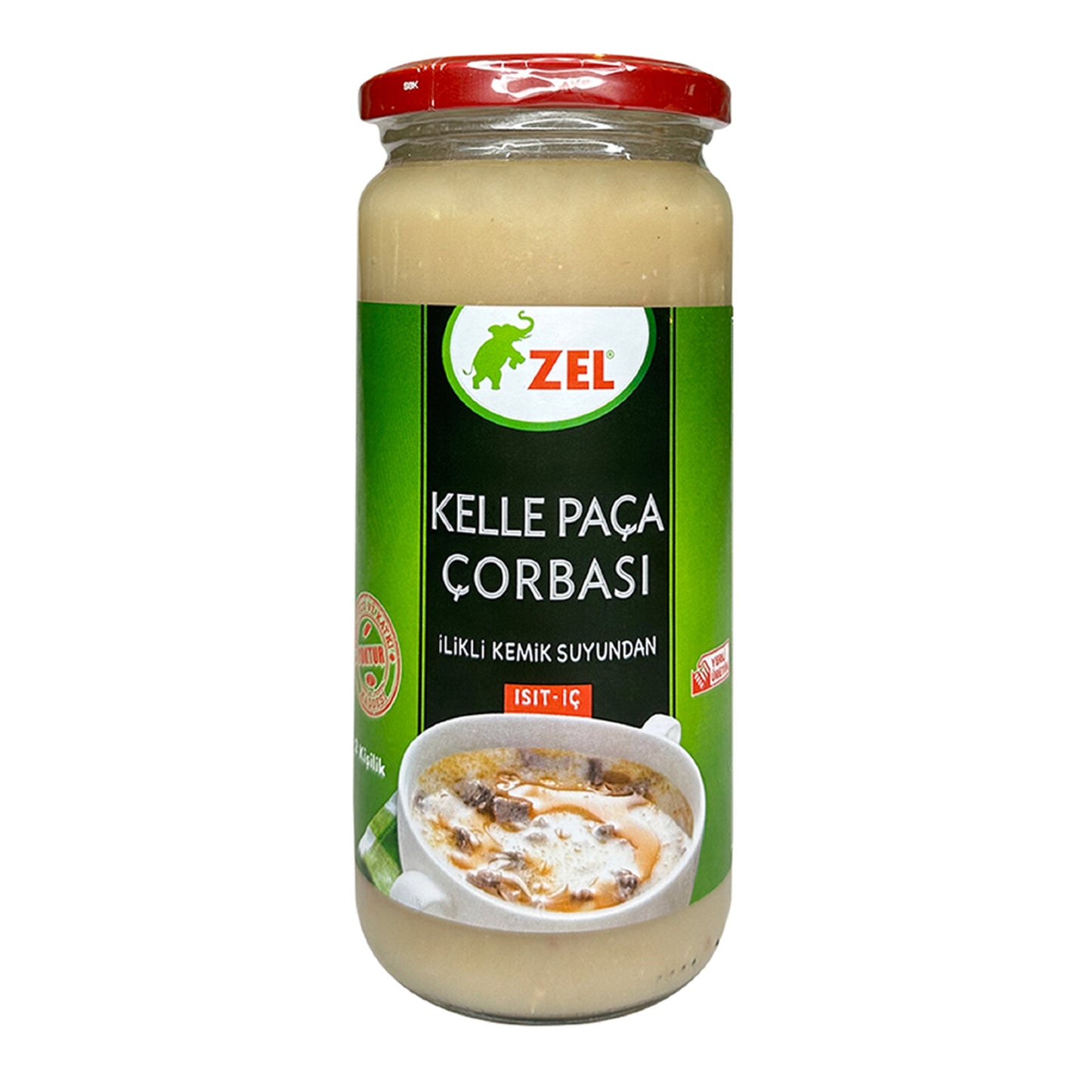 Zel İlikli Kemik Sulu Kelle Paça Çorbası 480 Ml