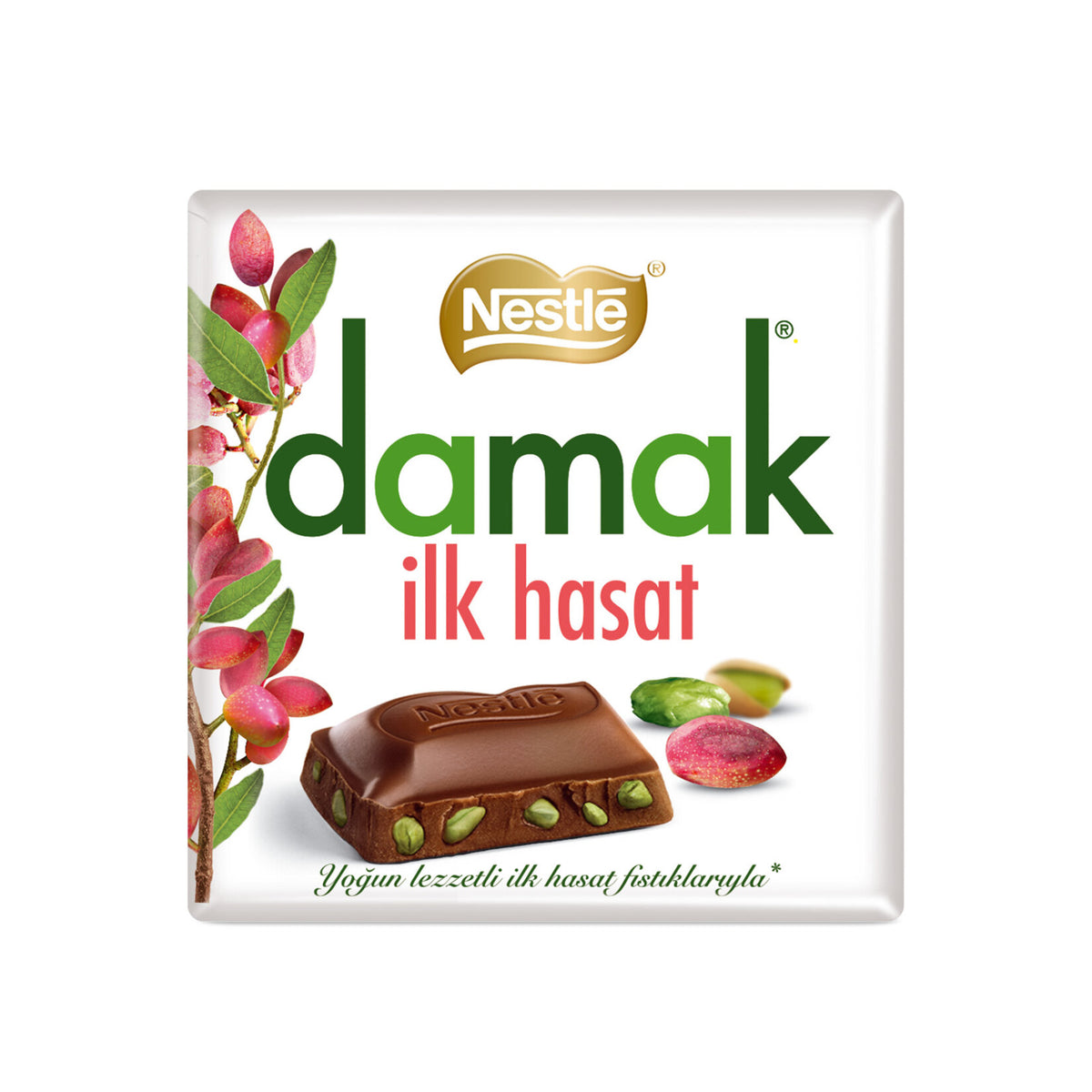 Nestle Damak First Harvest Pistachio Milk Chocolate 60 G