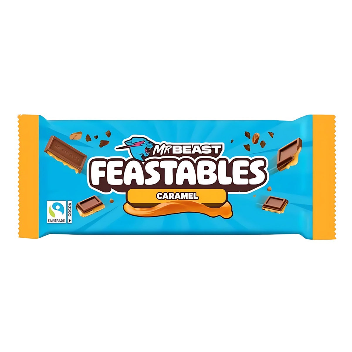 Mr Beast Feastables Caramel Chocolate (Çikolata) 60 G