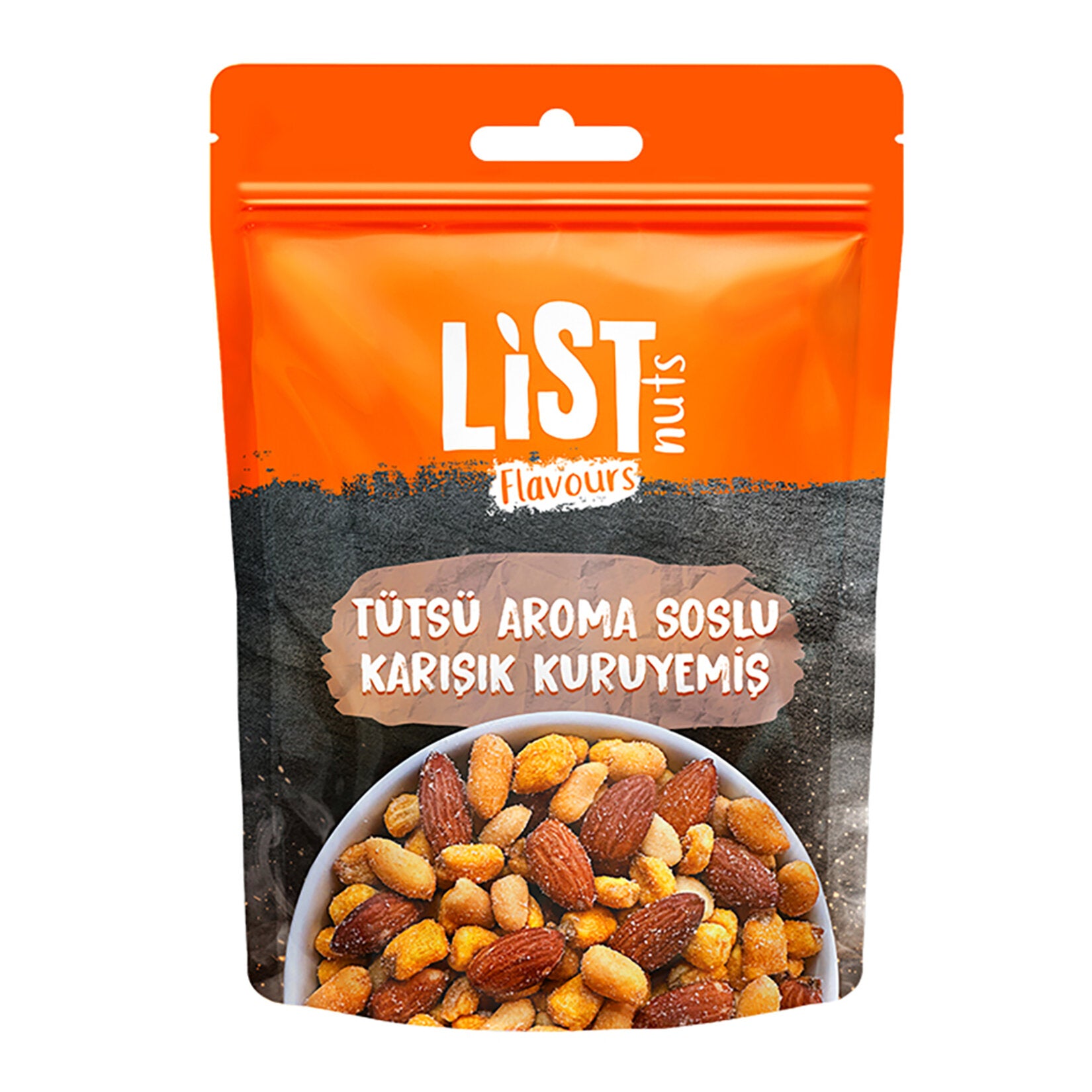 List Flavours Smoked Flavored Sauced Mixed Nuts 150g