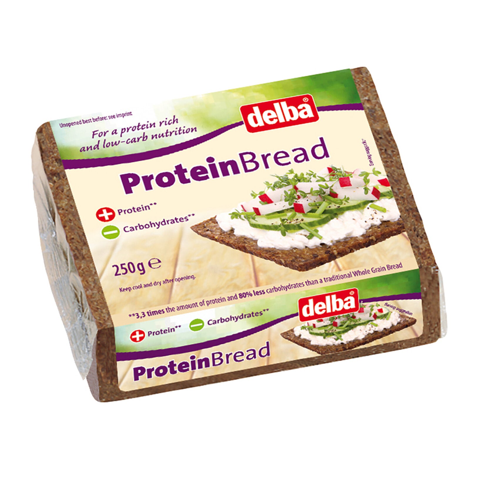 Delba Protein Bread (Ekmeği) 250g