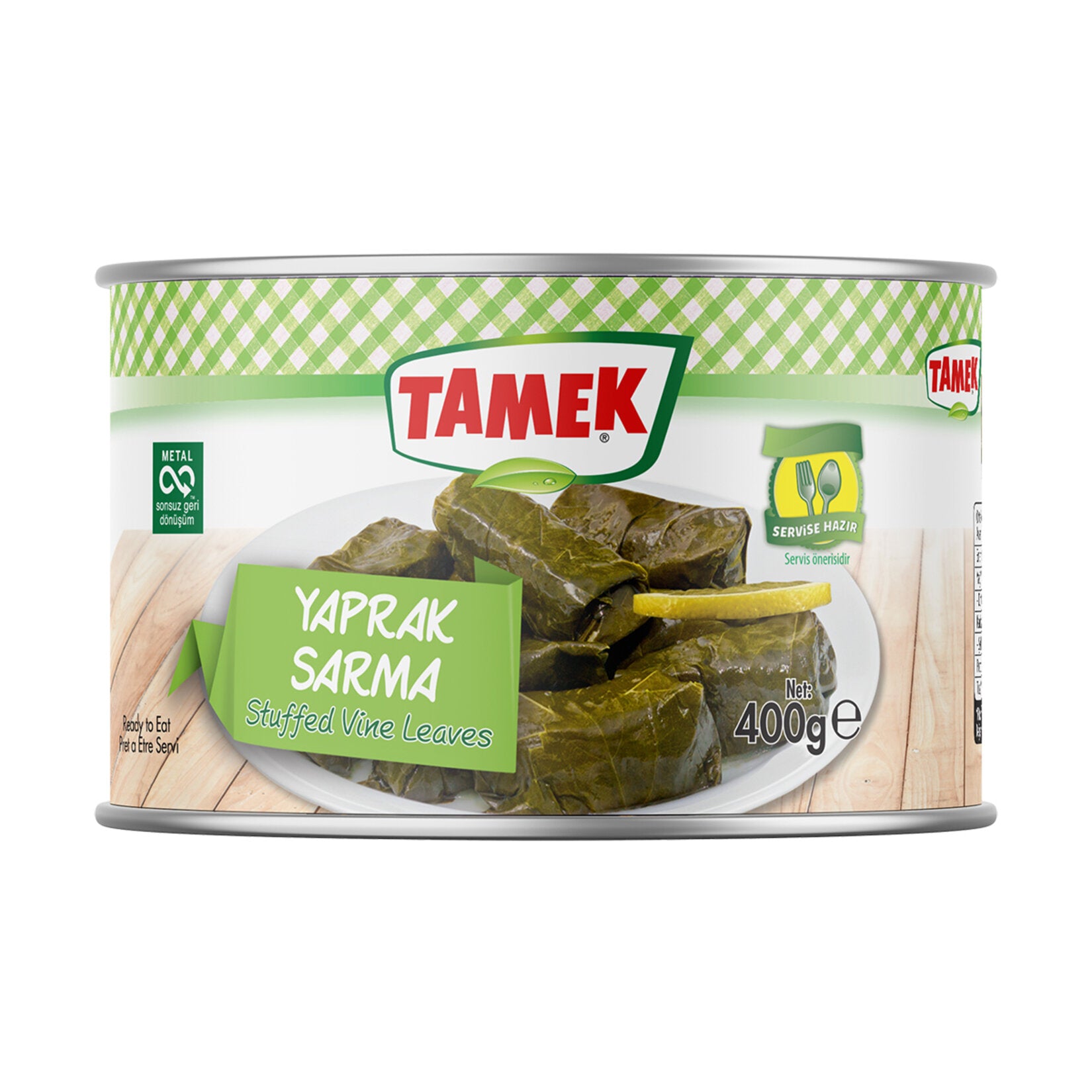 Tamek Stuffed Grape Leaves (Yaprak Sarma) 400 G