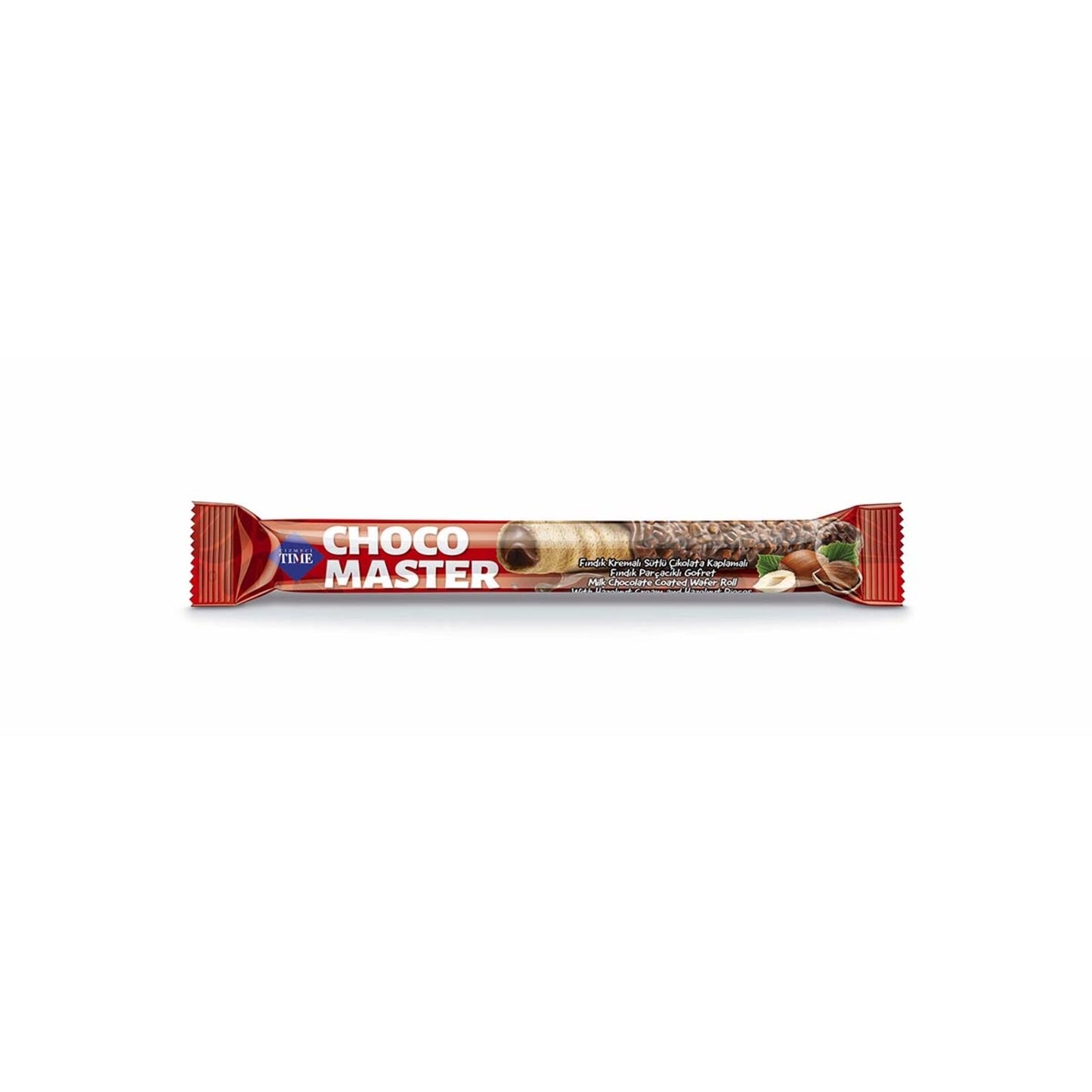 Çizmeci Time Choco Master Hazelnut Cream Wafer (Fındık Kremalı Gofret) 21g