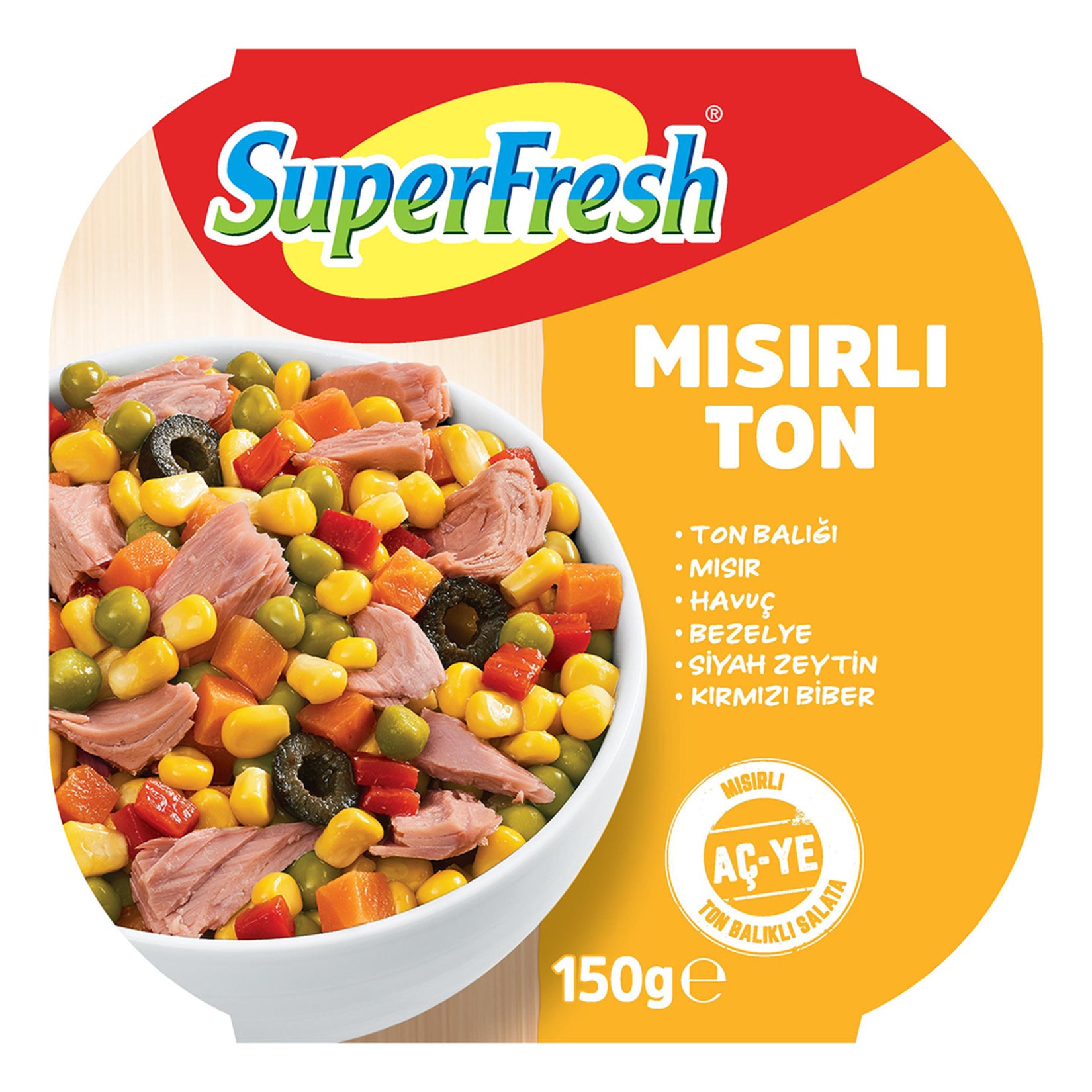 Superfresh Mısırlı Ton 150 G