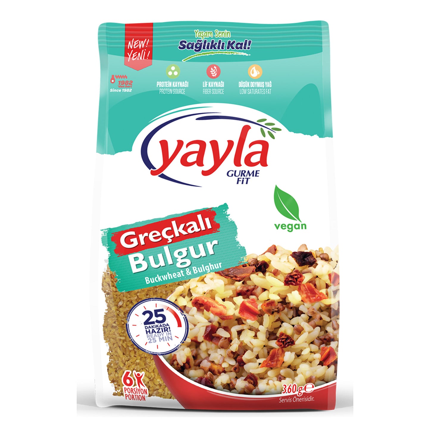 Yayla Gurme Fit Greçkalı Bulgur 360 G