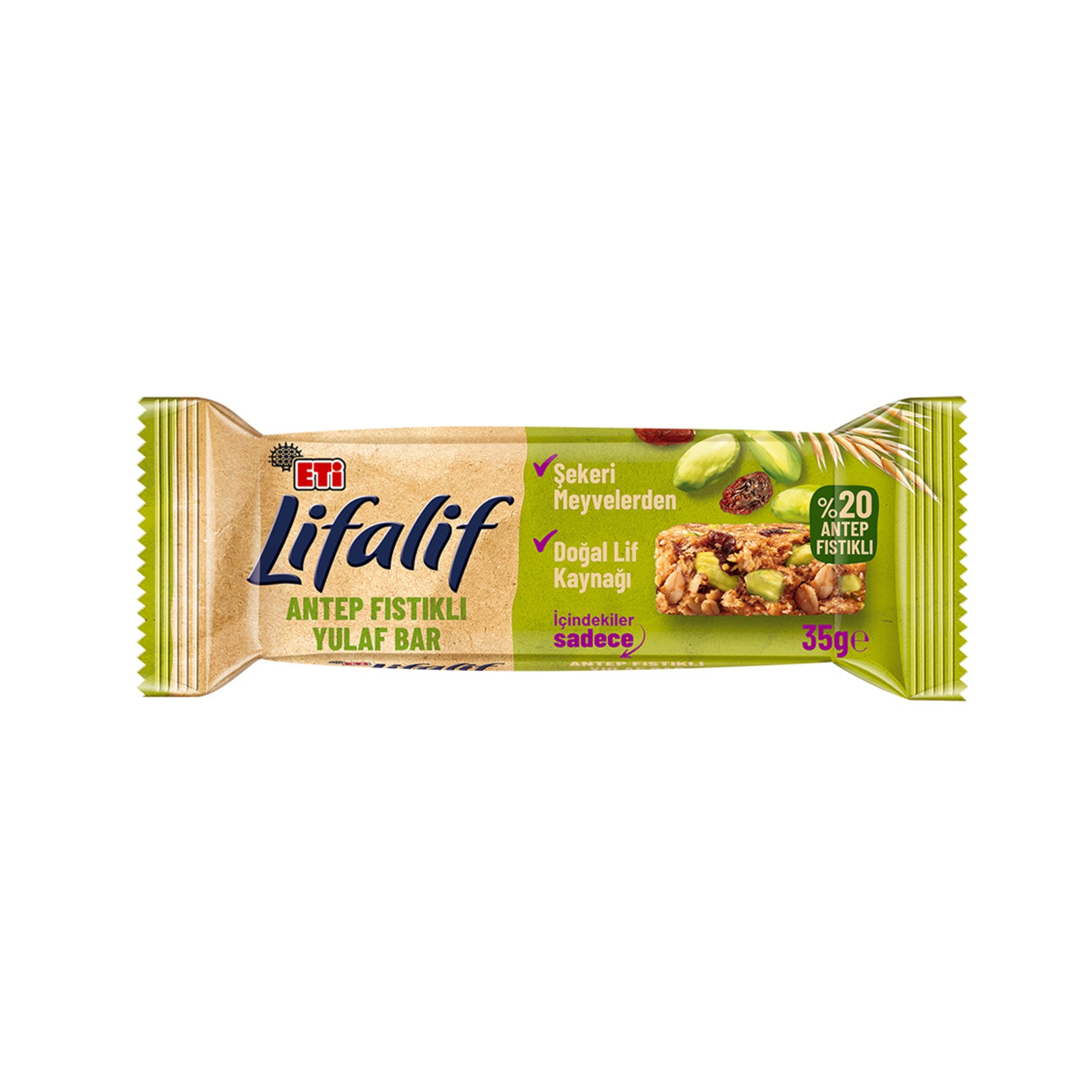 Eti Lifalif Pistachio Bar 35 G