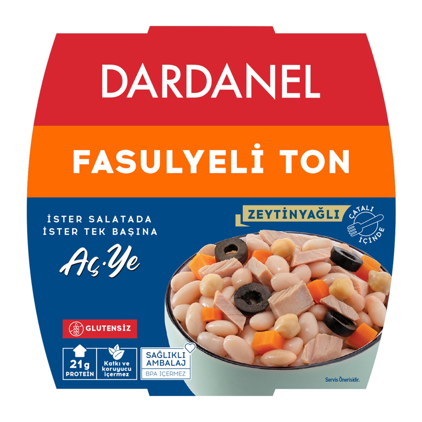 Dardanel Fasulyeli Ton Aç-Ye 160 G