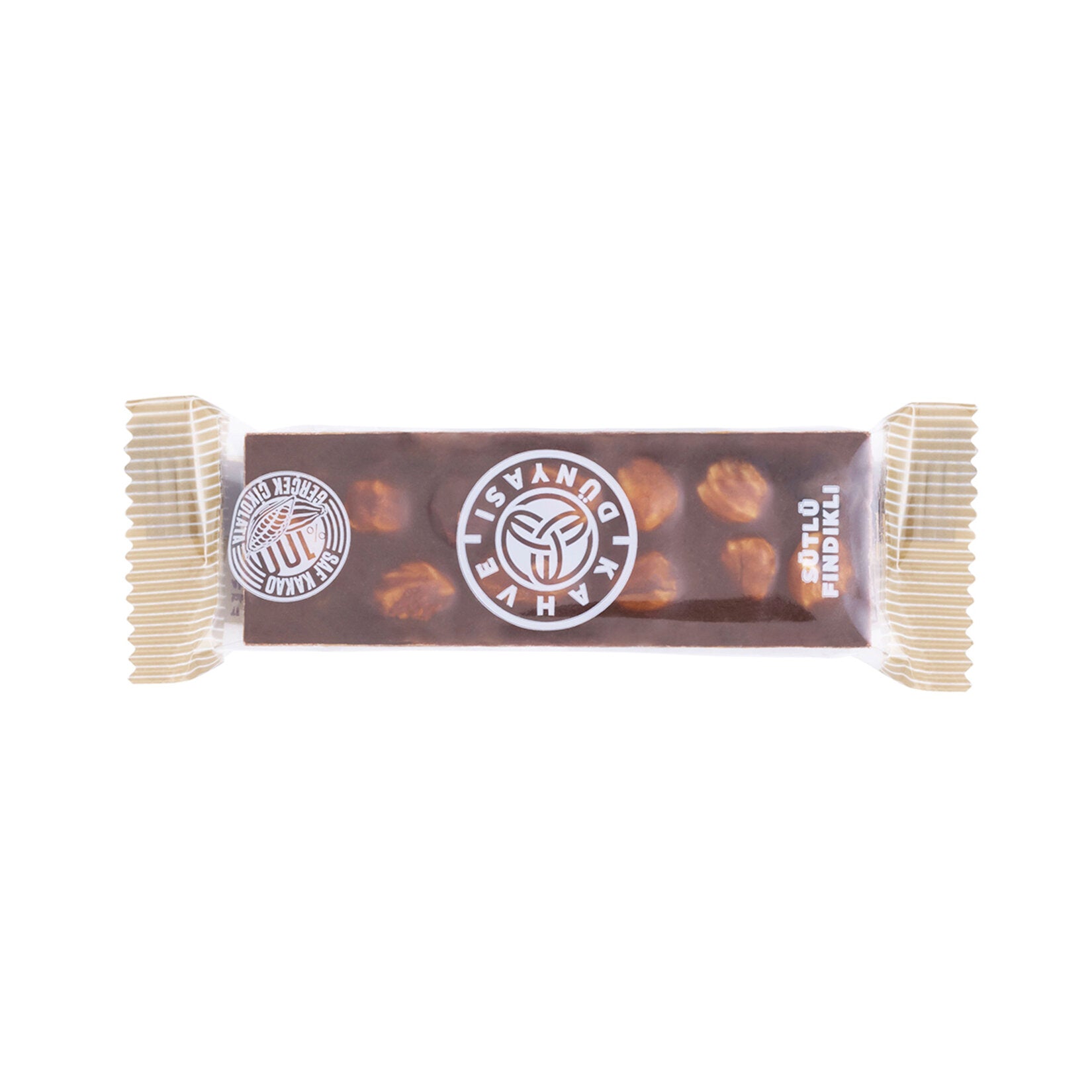 Kahve Dünyası Milk Hazelnut Beyoğlu Chocolate (Sütlü Fındıklı Beyoğlu Çikolatası) 30 G