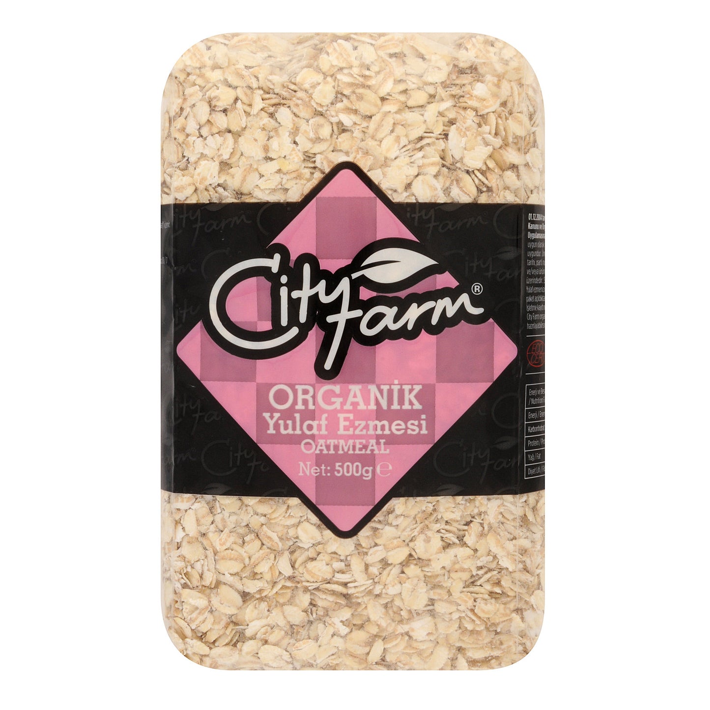 City Farm Organic Oat Flakes 500 G (Organik Yulaf Ezmesi)