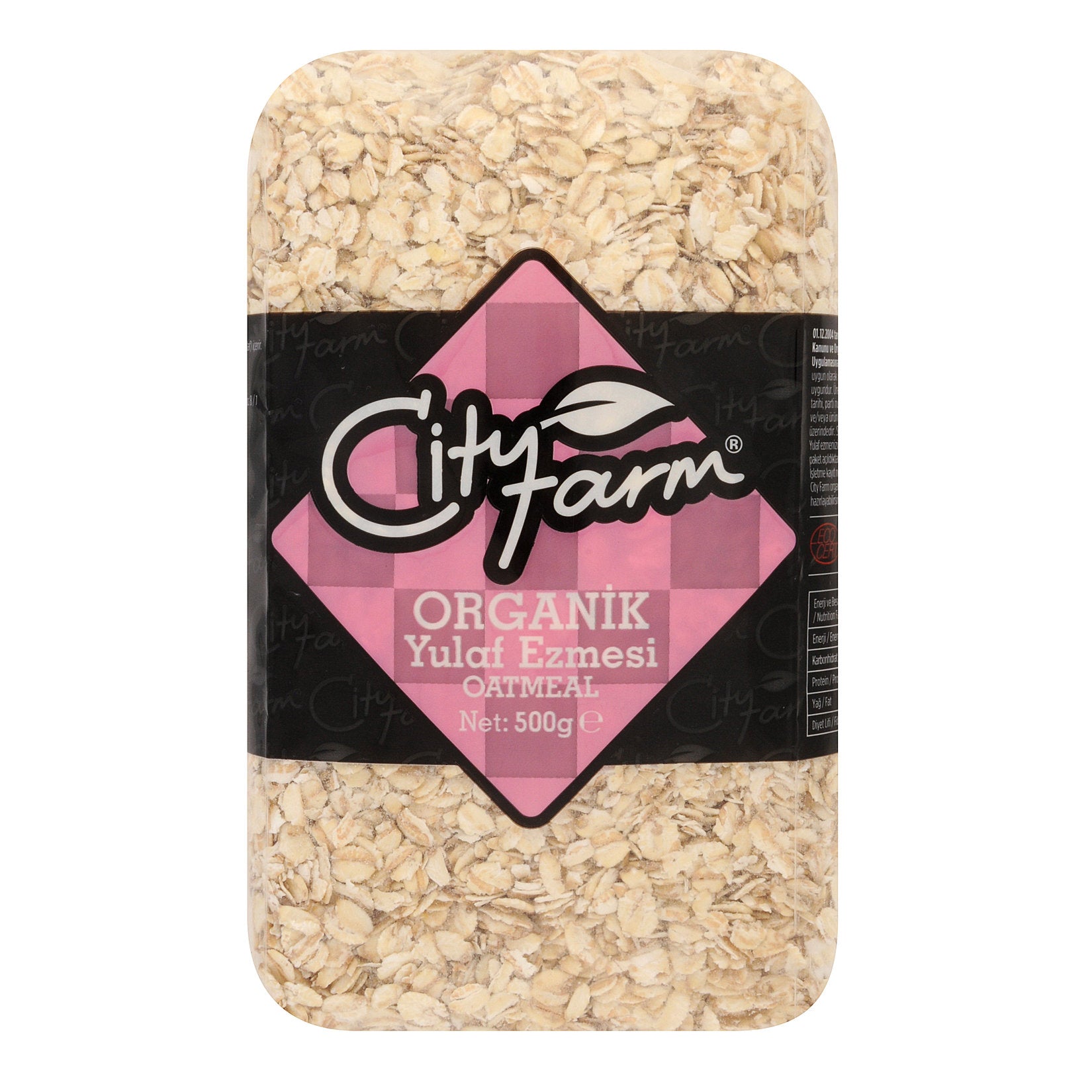 City Farm Organic Oat Flakes 500 G (Organik Yulaf Ezmesi)