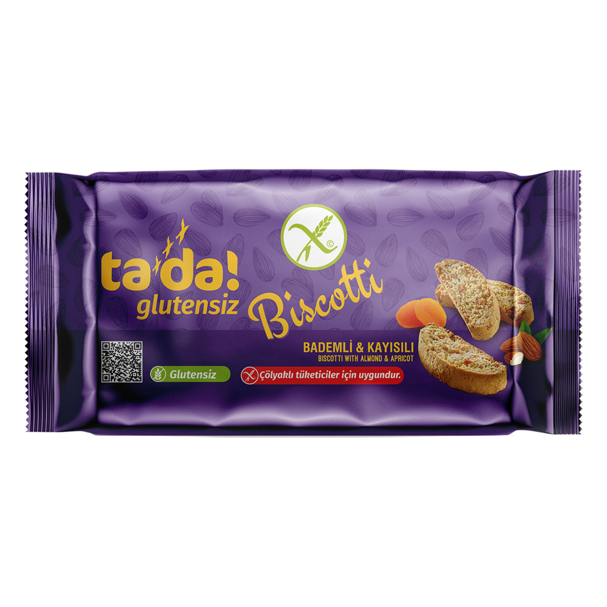 Tada Gluten-Free Almond & Apricot Biscotti (Biscotti) 110g