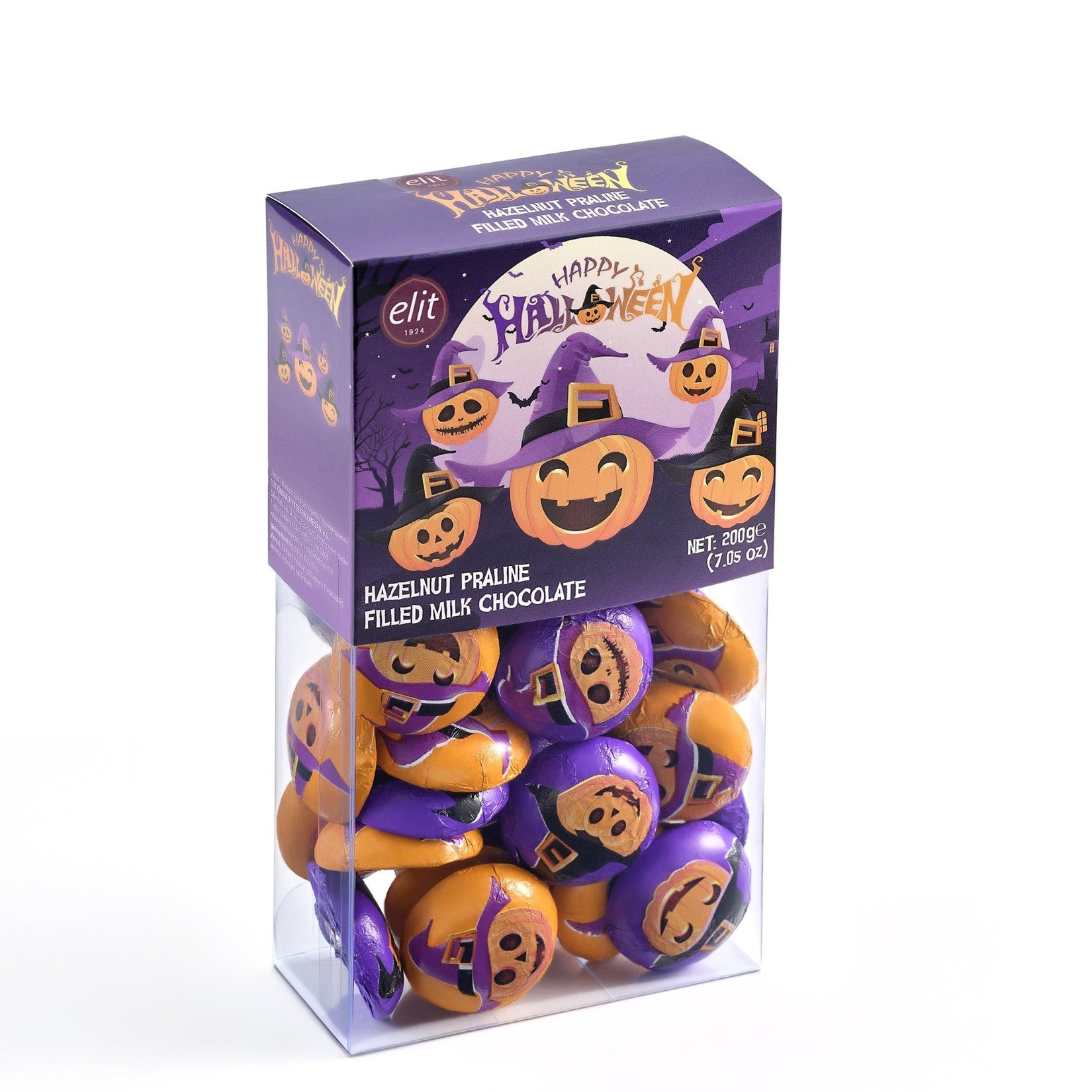 Elit Halloween Emoji Milk Chocolate Box, 200 G