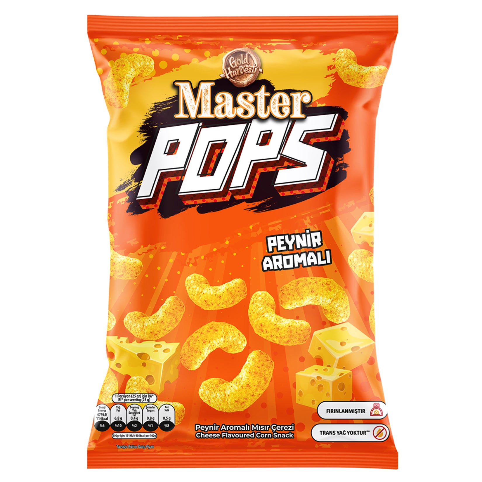 Master Nut Cheese Flavored Corn Snack 90g