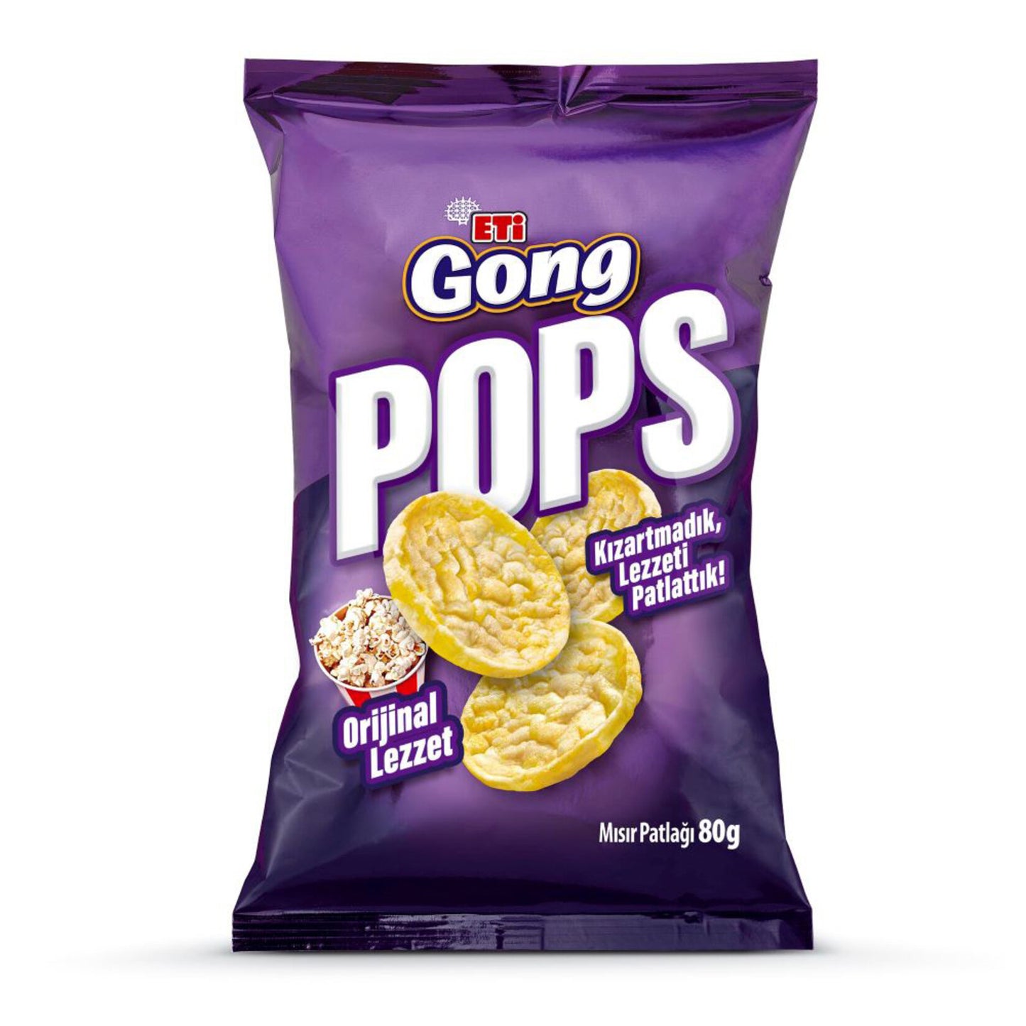 Eti Gong Pops Corn Puffs 80g