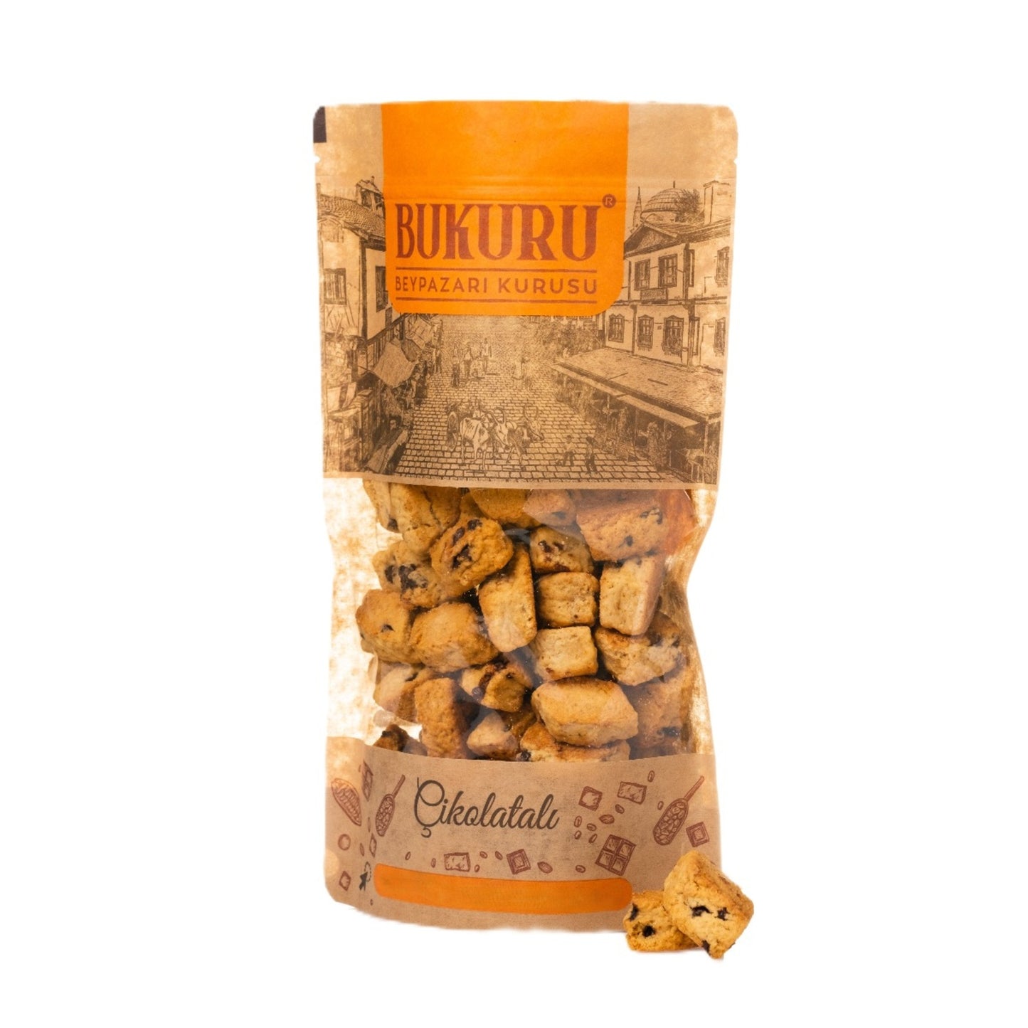 Bukuru Beypazarı Dried Chocolate (Bukuru Beypazarı Kurusu Çikolatalı) 400 G