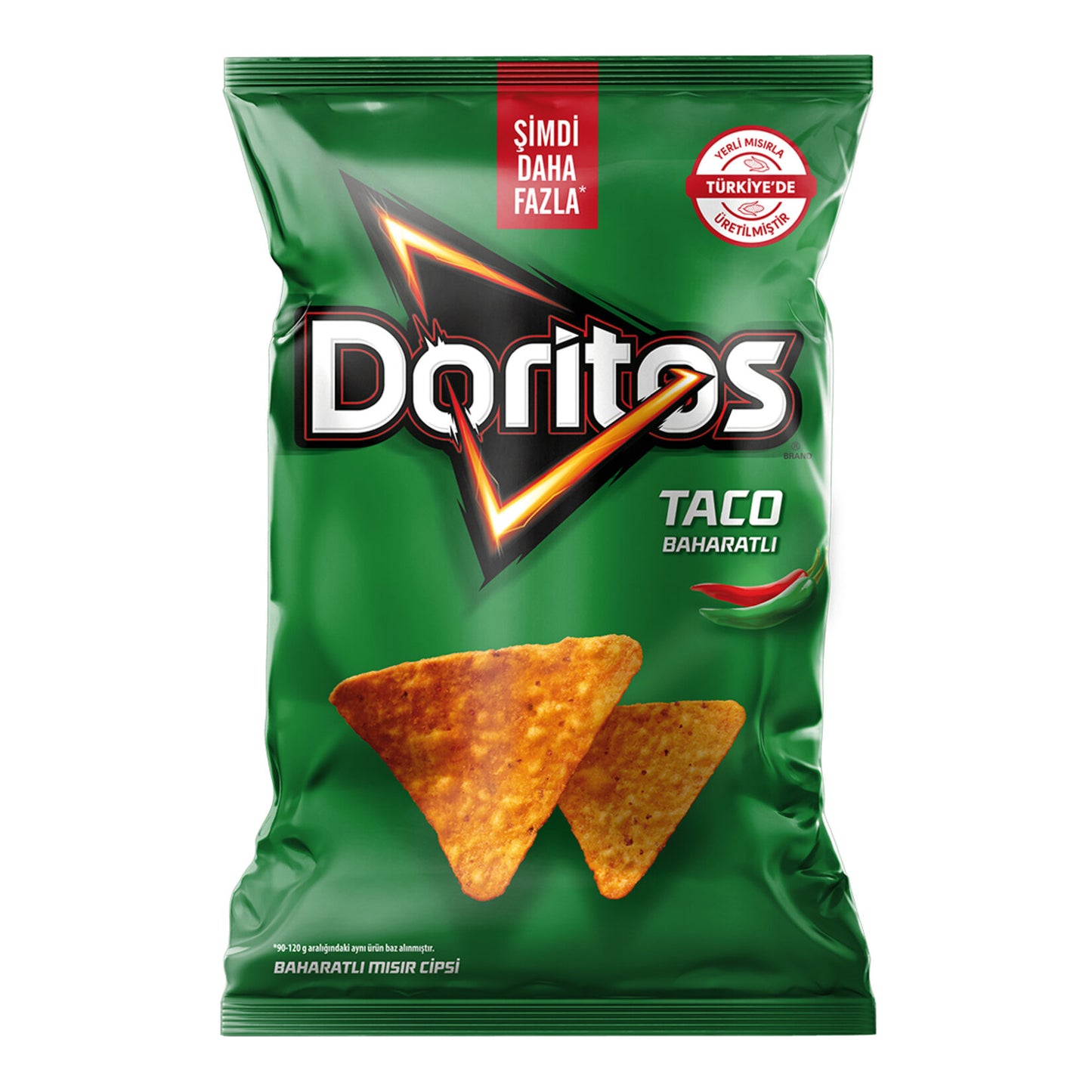 Doritos Taco Spiced Corn Chips Super Size 135 G