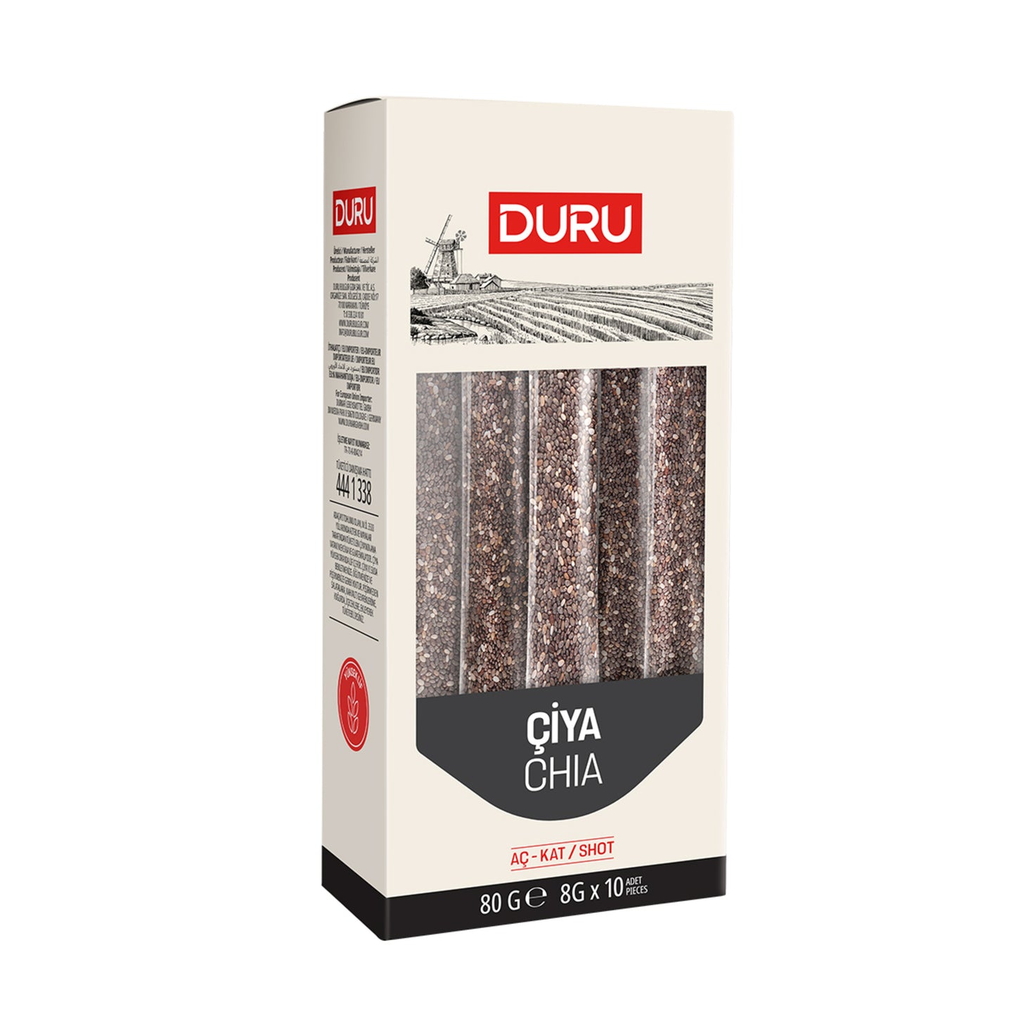 Duru Chia Tohumu Aç - Kat 10 x 8 G