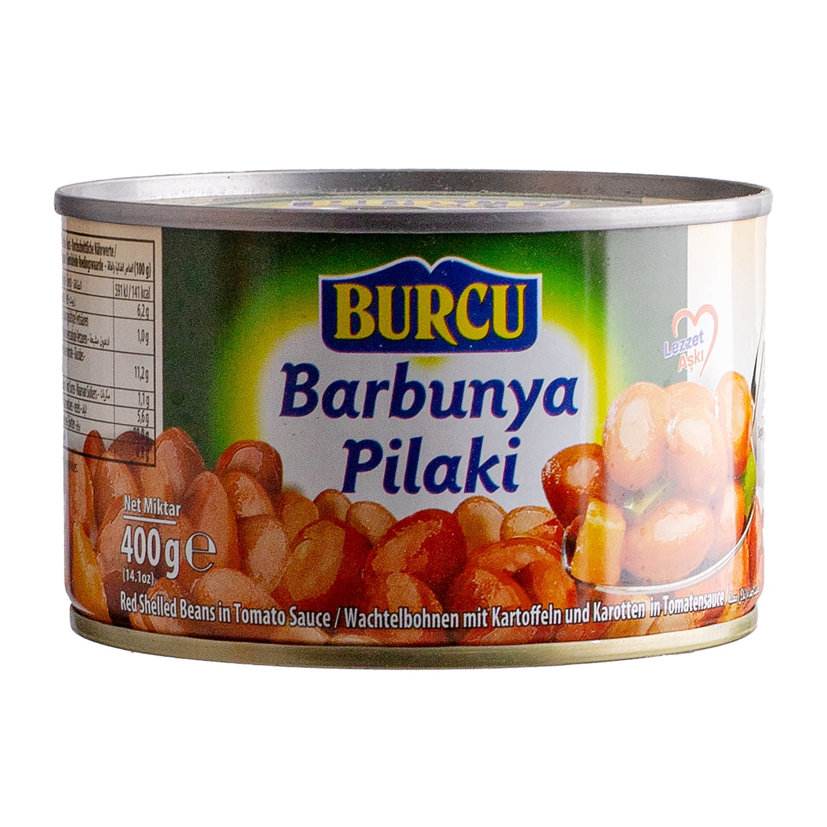Burcu Barbunya Pilaki (String Beans in Olive Oil) 400g