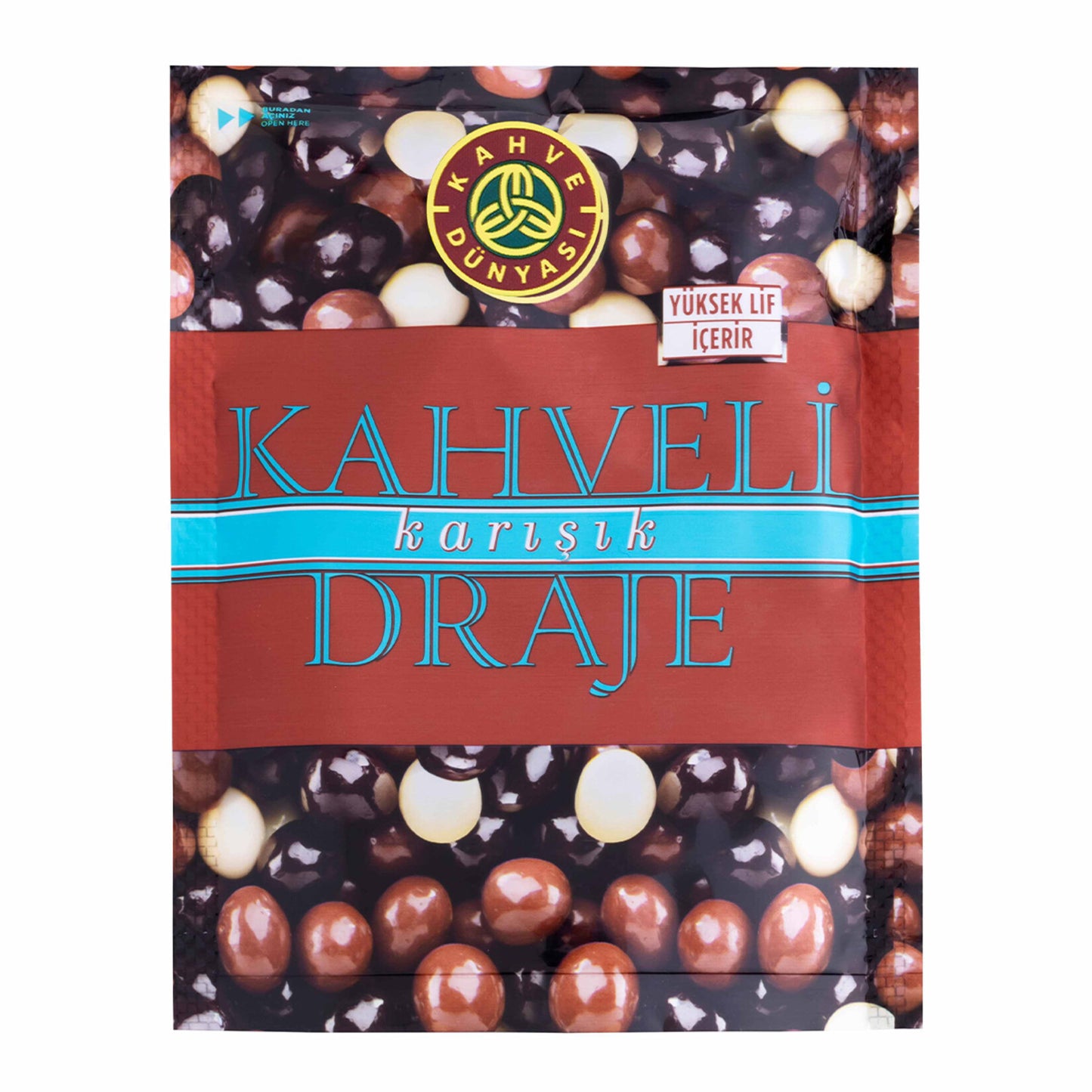 Kahve Dünyası Coffee Flavored Chocolate Coated Dragee, 60 G