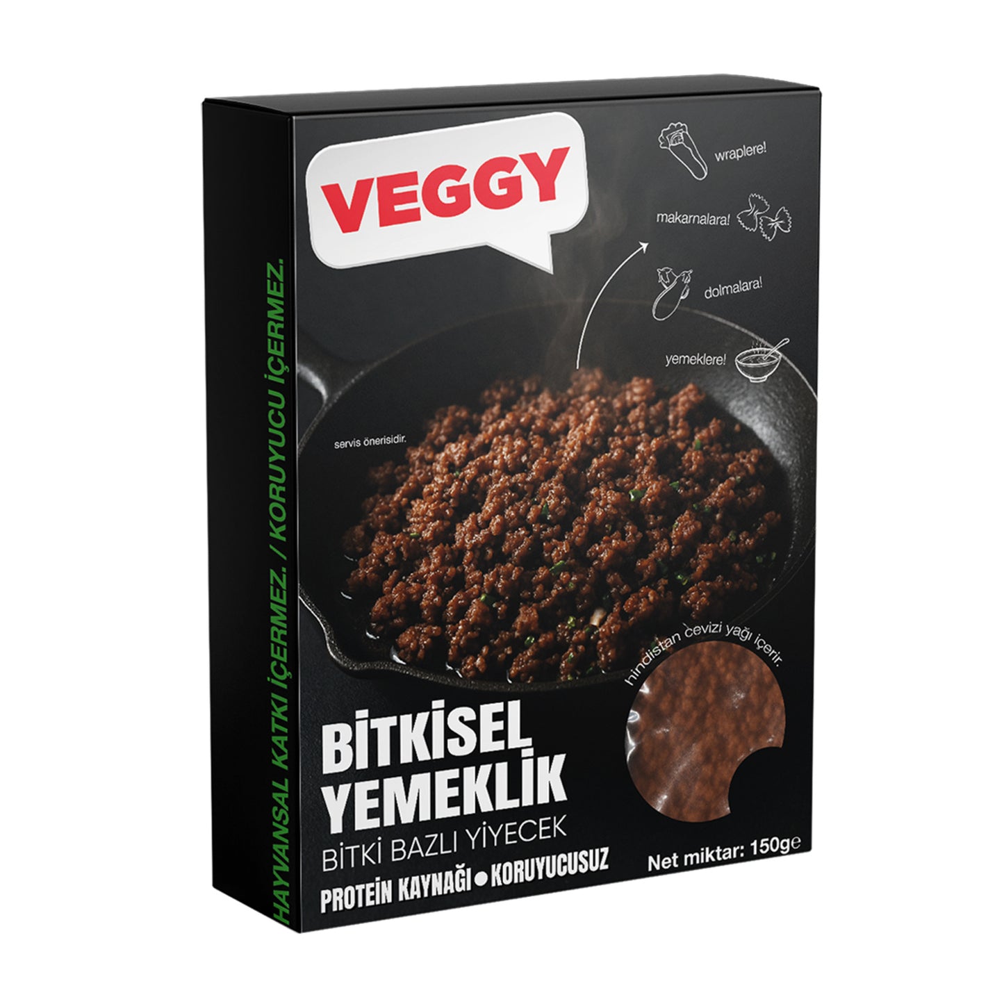 Veggy Plant-Based Meal (Bitkisel Yemeklik) 150g