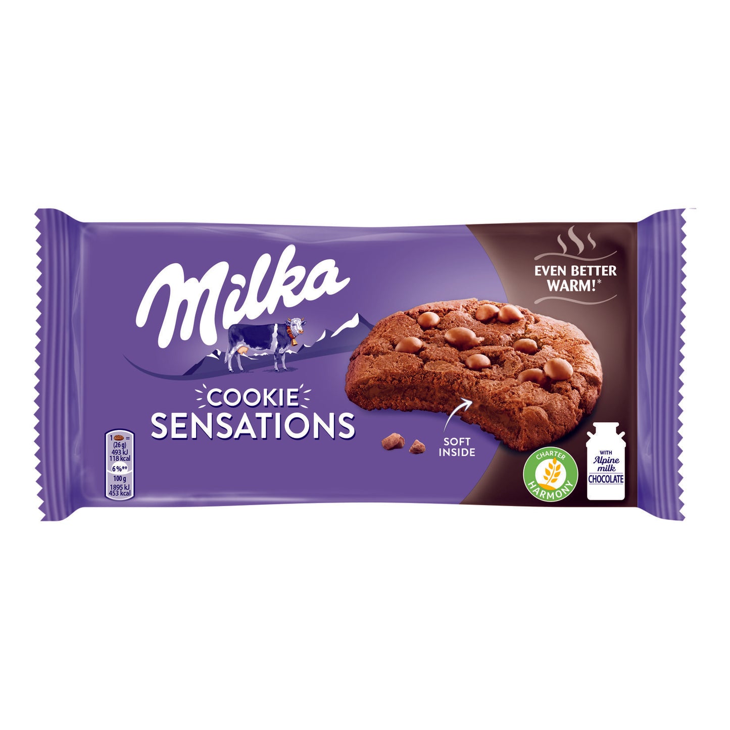 Milka Choco Sensations Kakaolu Bisküvi 156 G