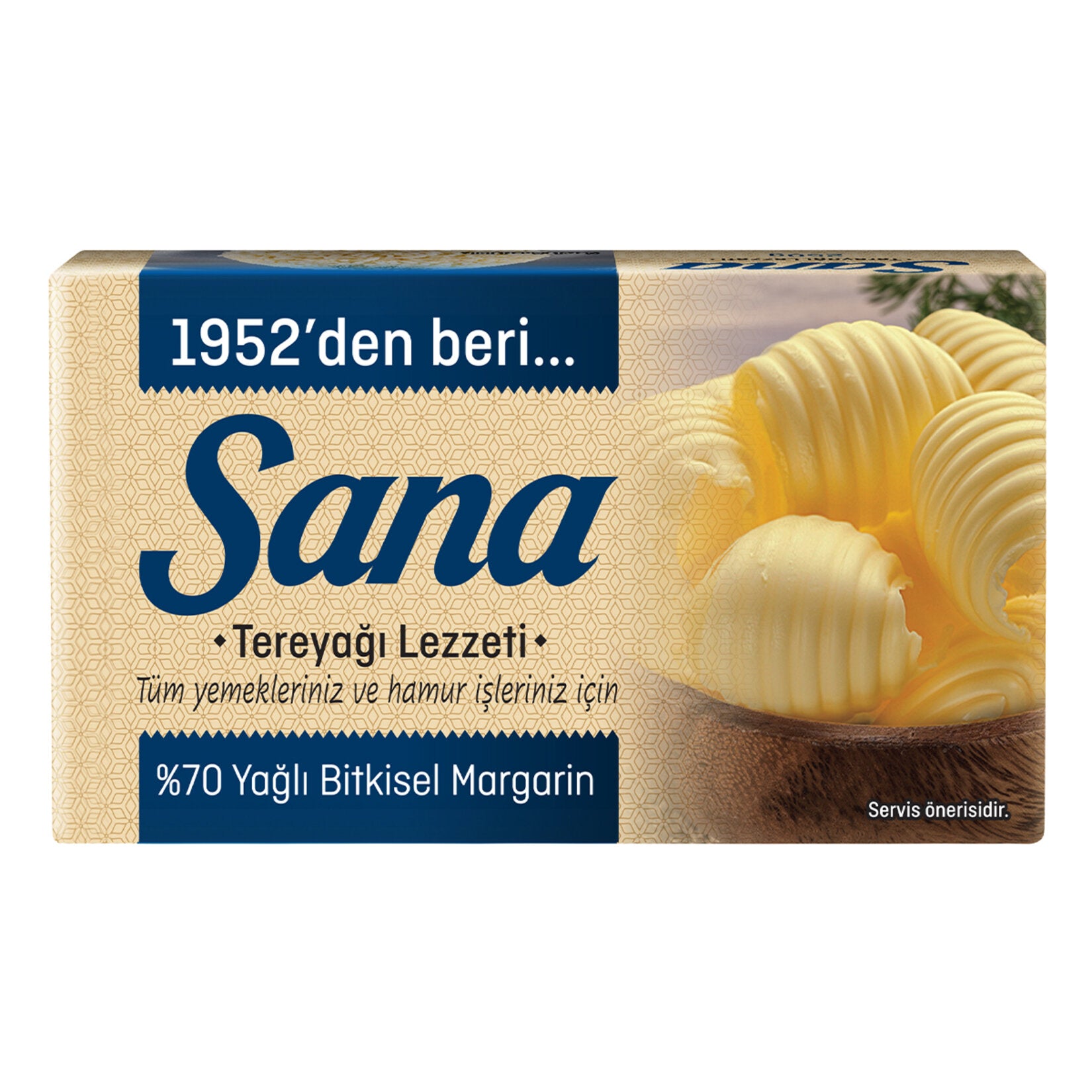 Sana Paket Margarin Tereyağı Lezzeti 250 G