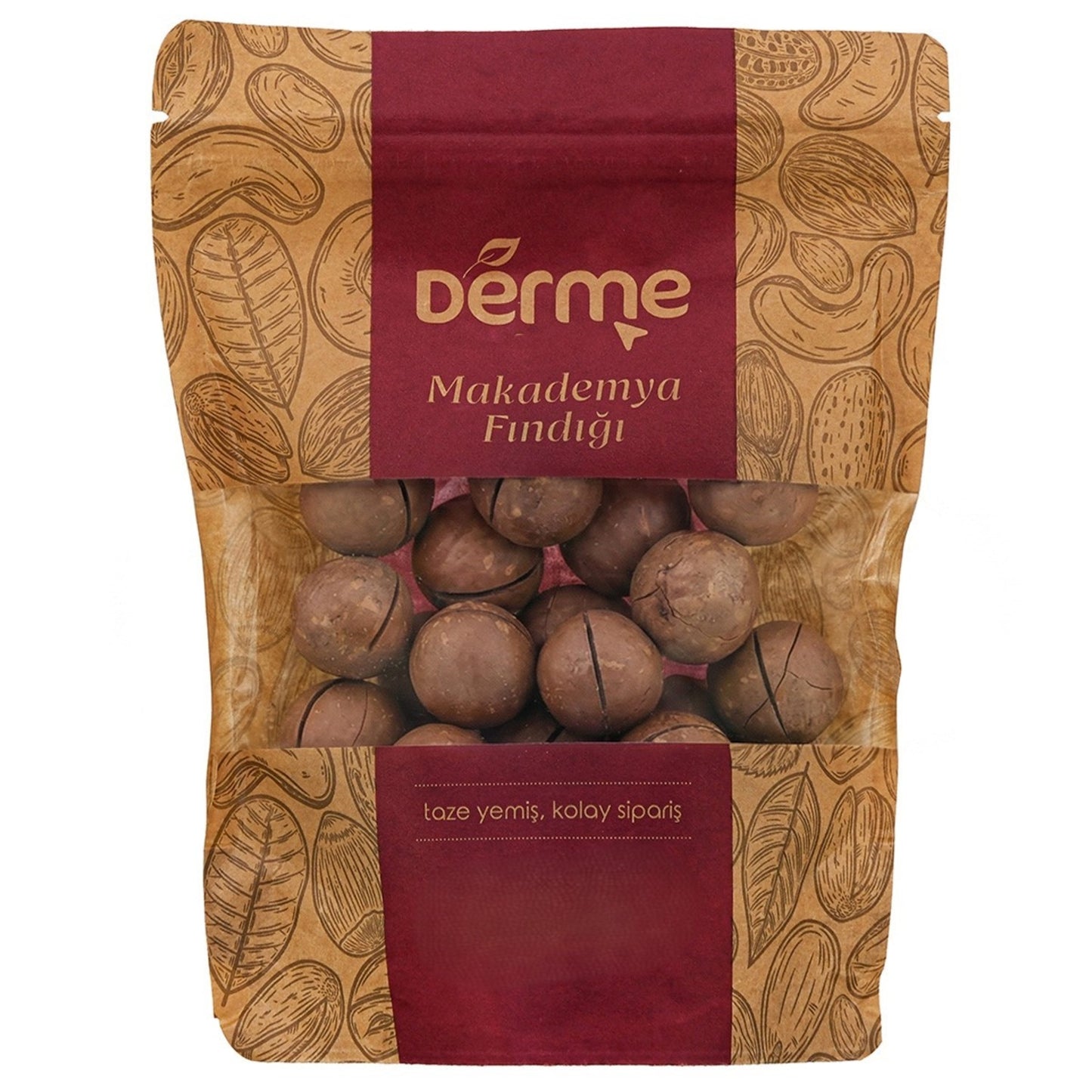 Derme Macadamia Nuts (Makademya Fındığı) 250 G