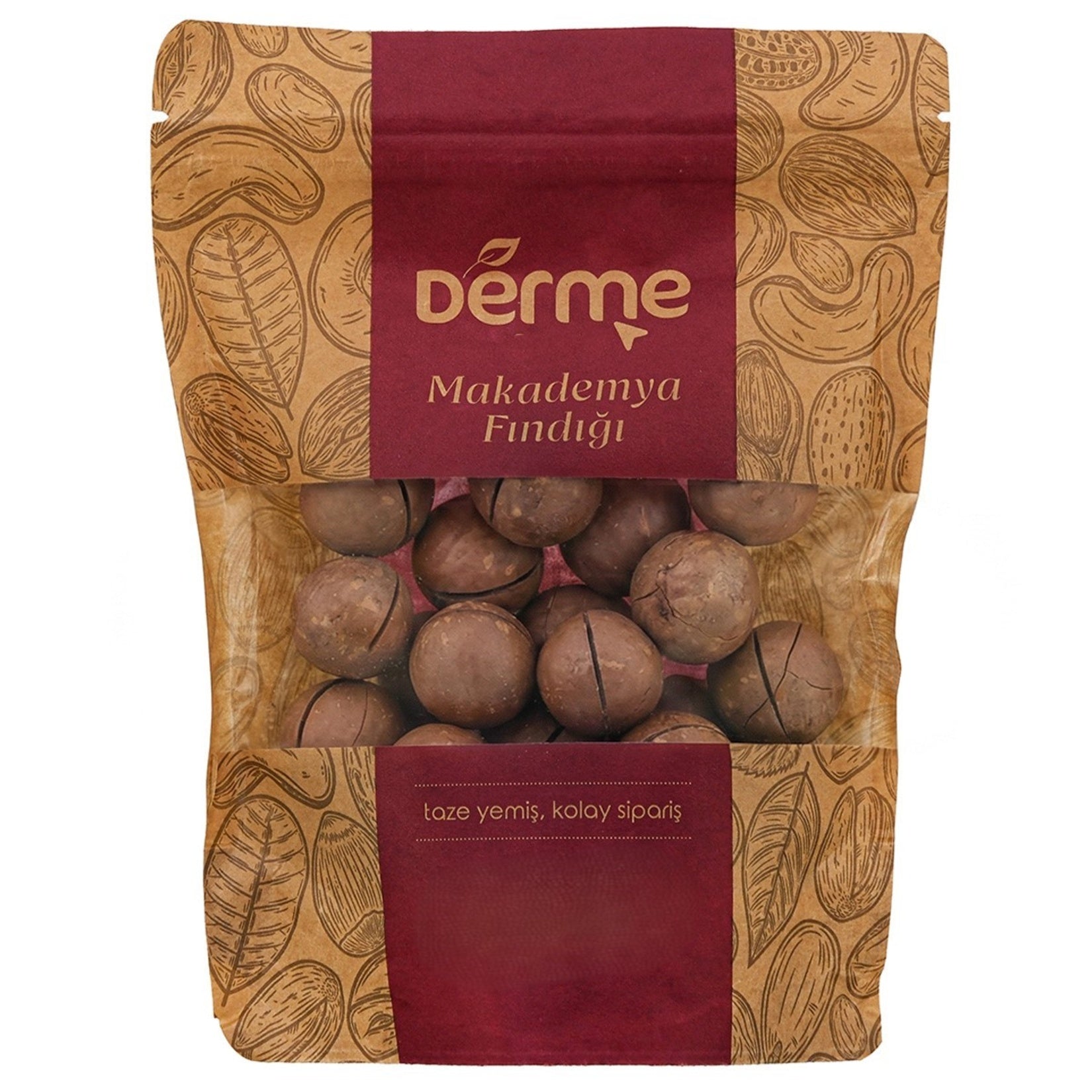 Derme Macadamia Nuts (Makademya Fındığı) 250 G