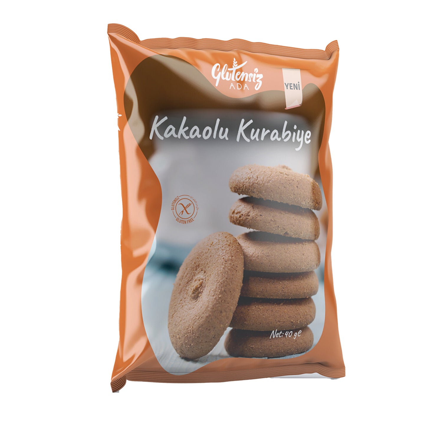 Glutensiz Ada Cocoa Cookies (Kakaolu Kurabiye) 40 G