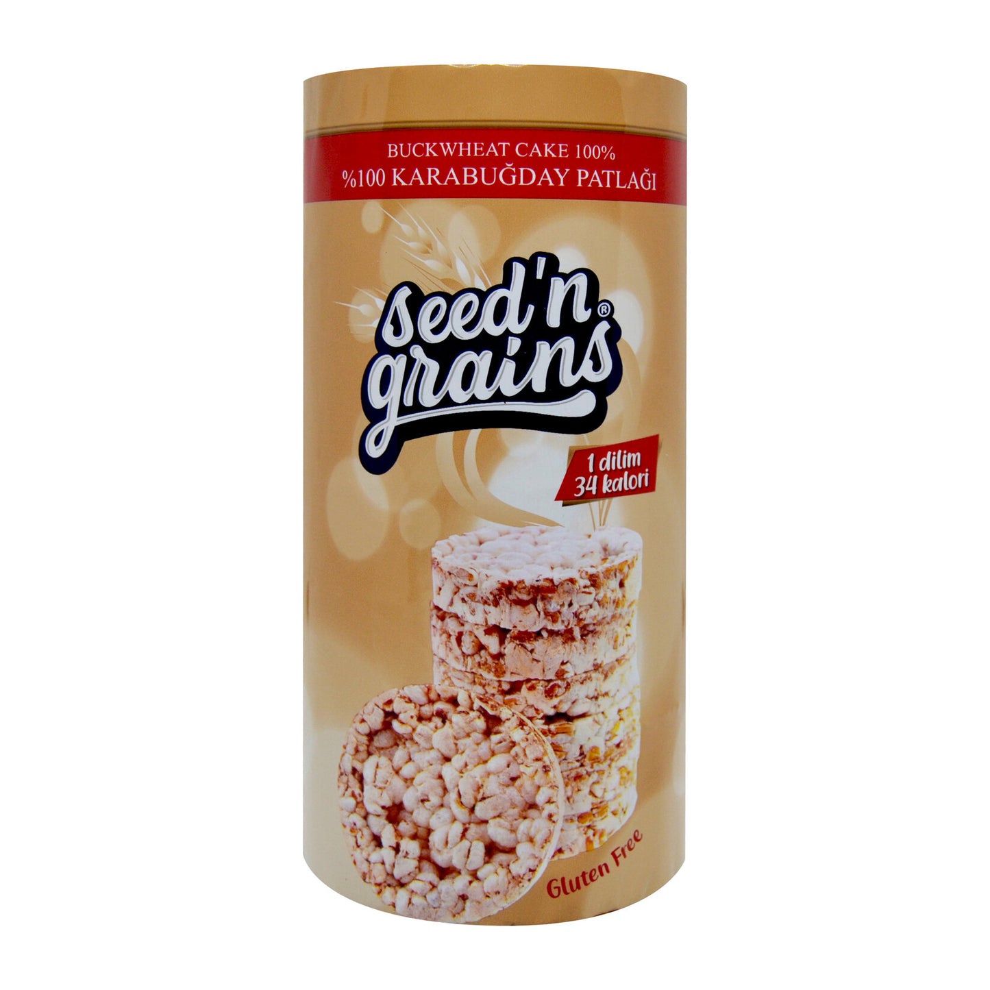 Seedn Buckwheat Crisp (Karabuğday Patlağı) 125 G