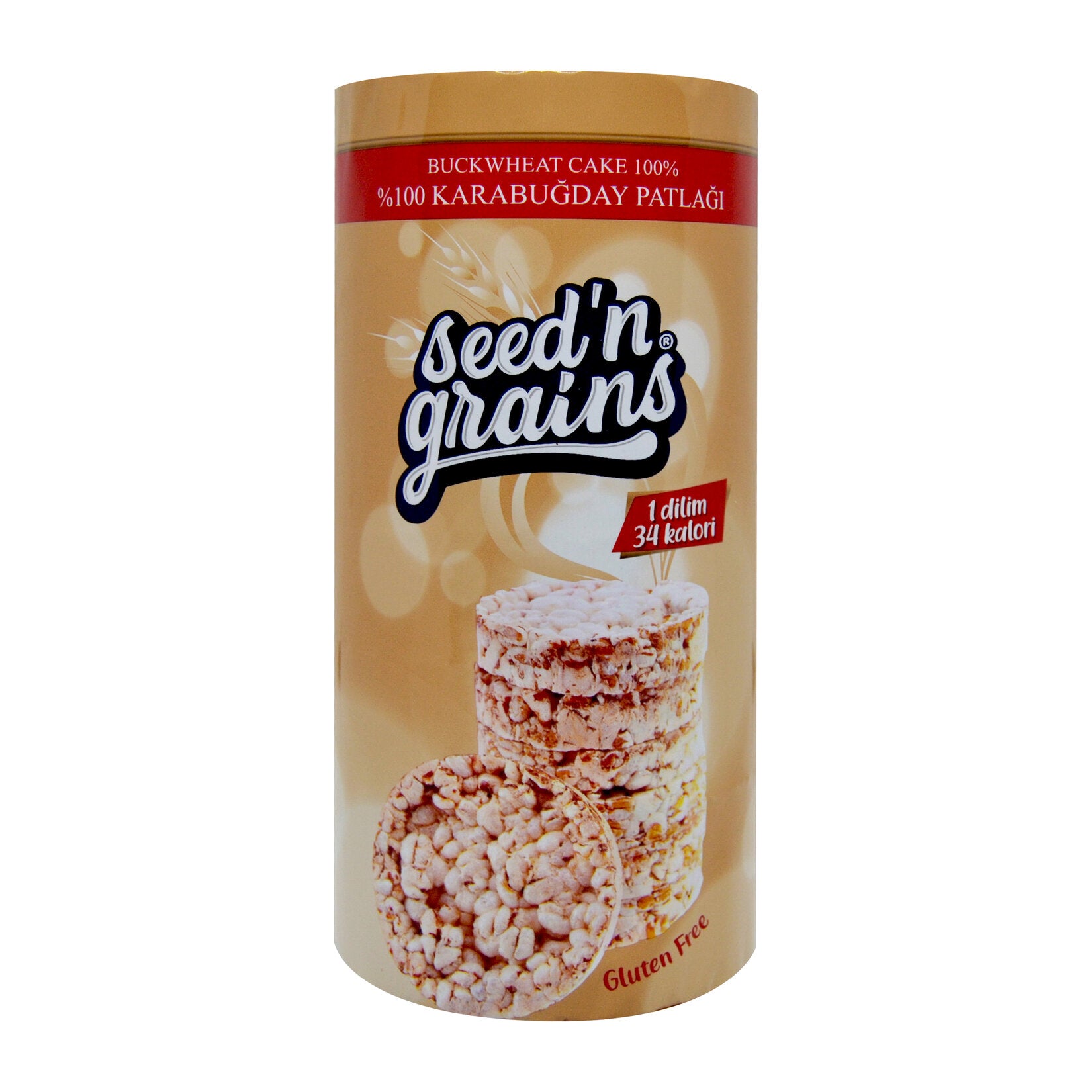 Seedn Buckwheat Crisp (Karabuğday Patlağı) 125 G