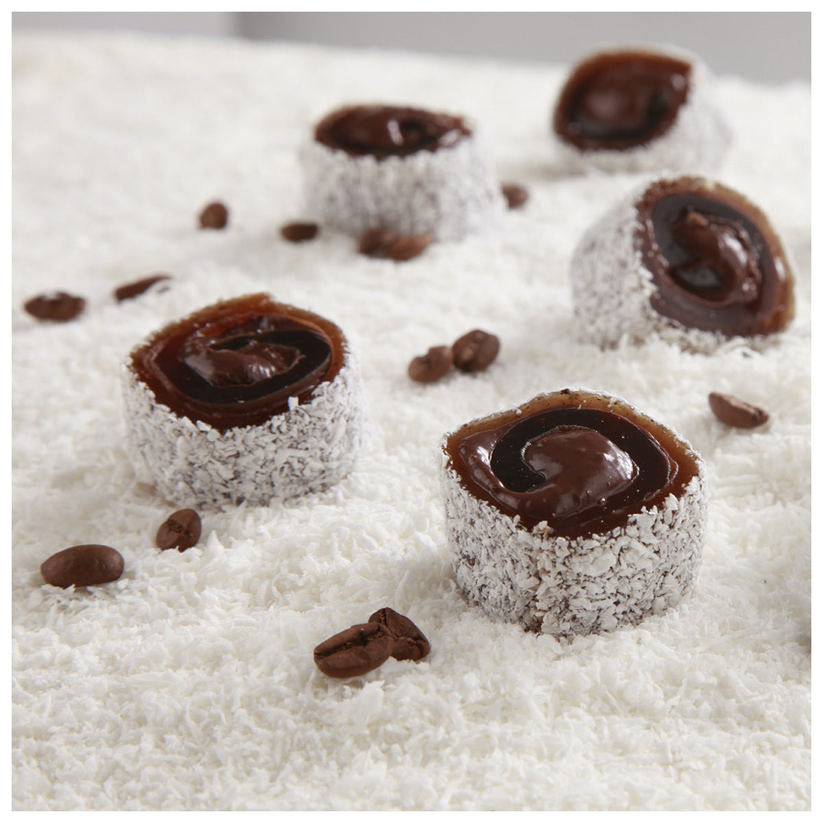 Turkish Coffee Chocolate Roll Delight (Türk Kahveli Çikolatalı Sarma Lokum) Kg