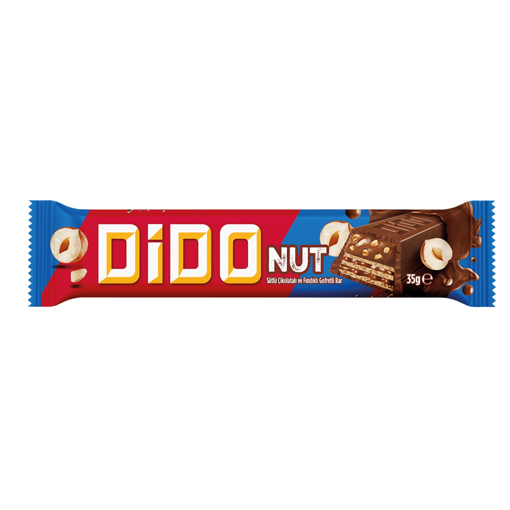Ülker Dido Nut Hazelnut Wafer 35g