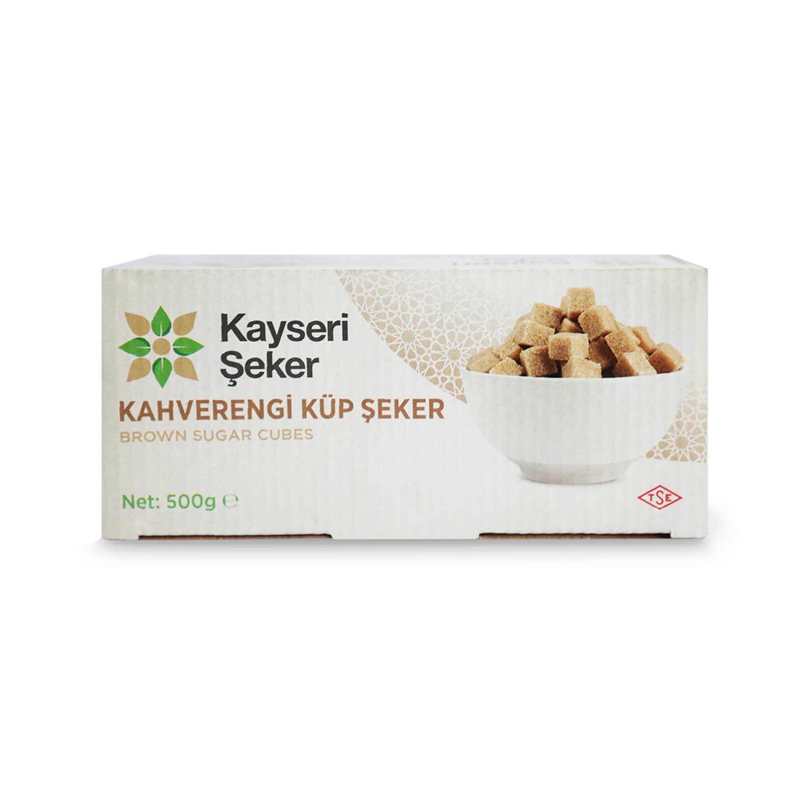 Kayseri Şeker Kahverengi Küp Şeker 500 G