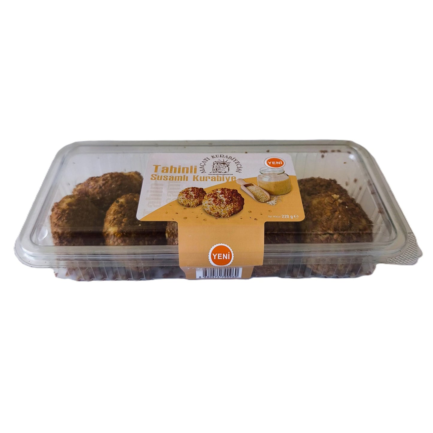 Alaçatı Cookie Shop Tahini Sesame Cookies (Tahinli Susamlı Kurabiye) 220g