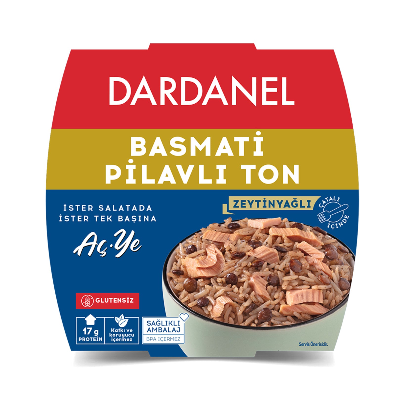 Dardanel Basmati Pilavlı Ton Aç - Ye 160 G
