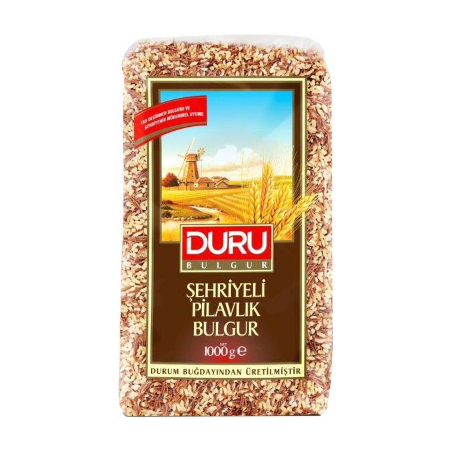 Duru Bulgur with Vermicelli 1kg (Şehriyeli Bulgur)