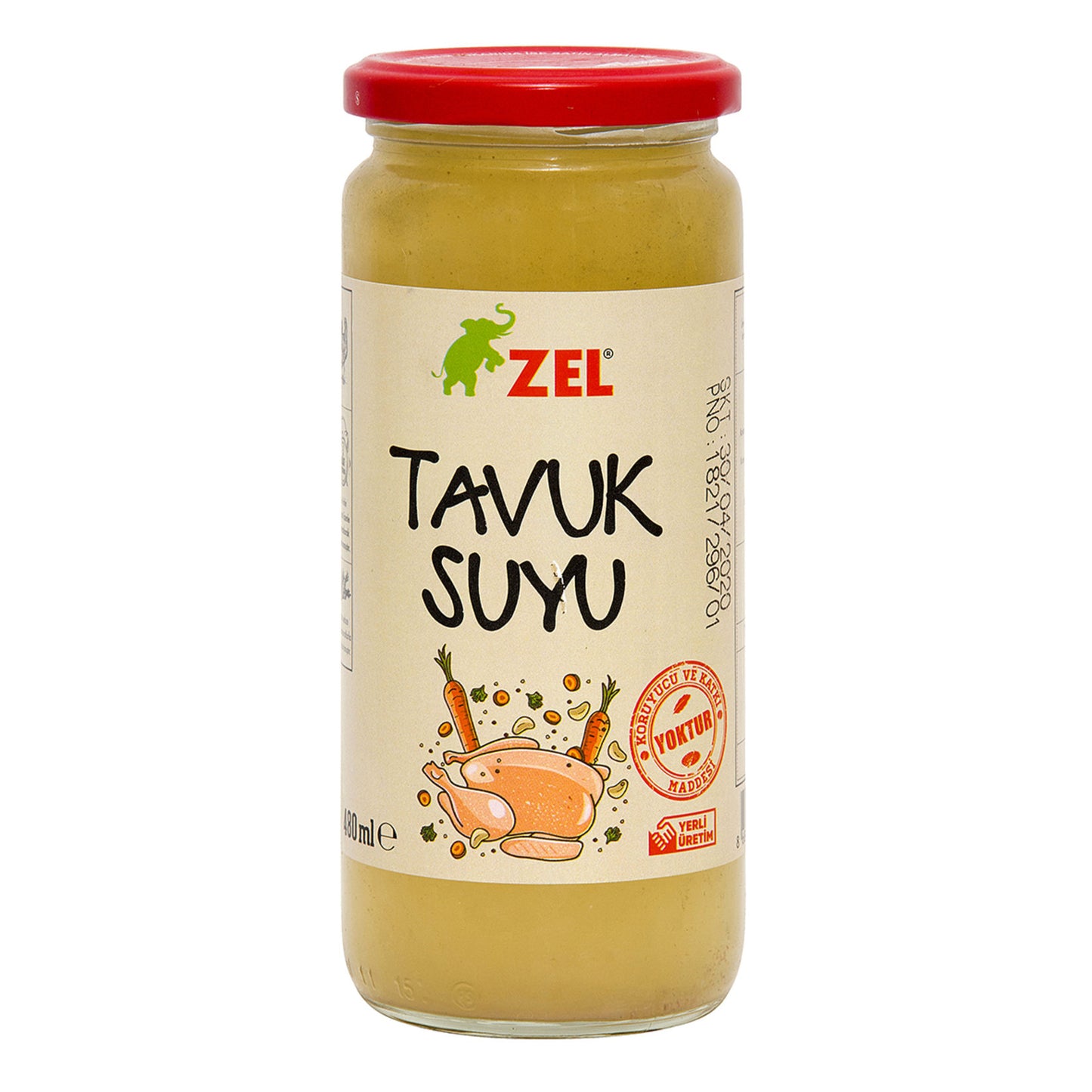 Zel Tavuk Suyu 480 Ml