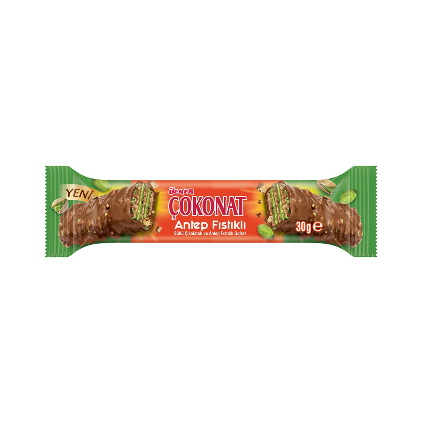 Ülker Çokonat Pistachio (Antep Fıstıklı) 30g
