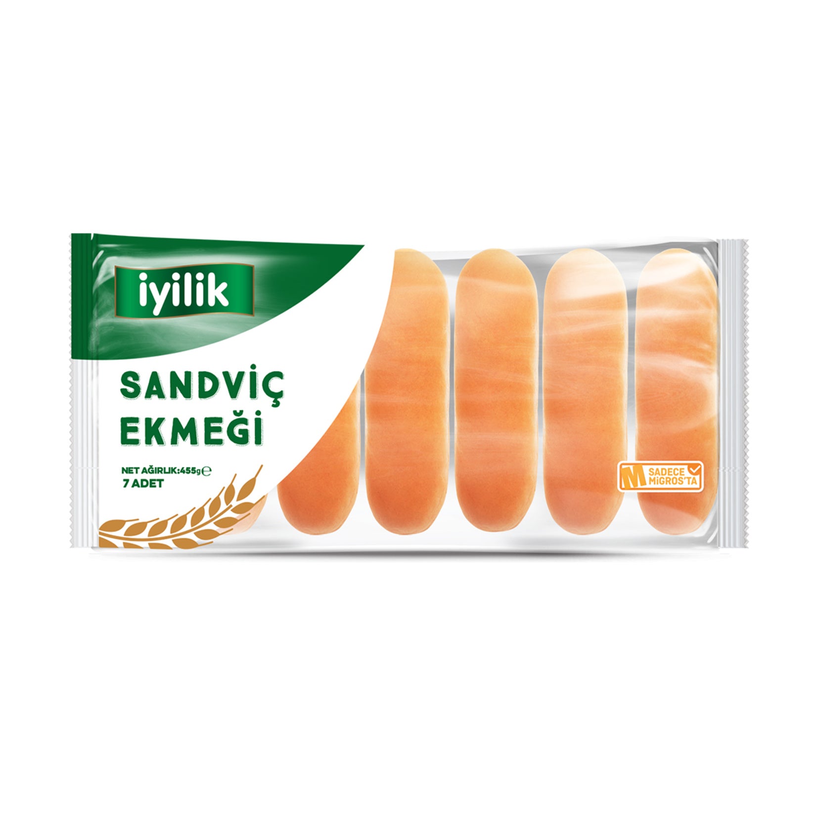 İyilik Sandwich Bread (Sandviç Ekmeği) 7 x 65 G