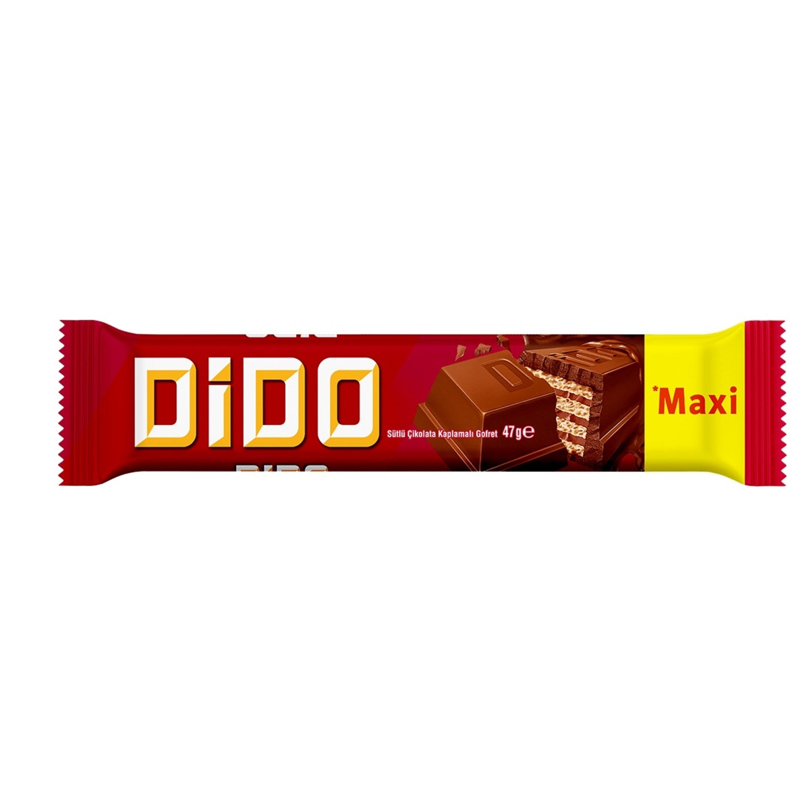 Ülker Dido Milk Maxi Wafer (Sütlü Maxi Gofret) 47 G