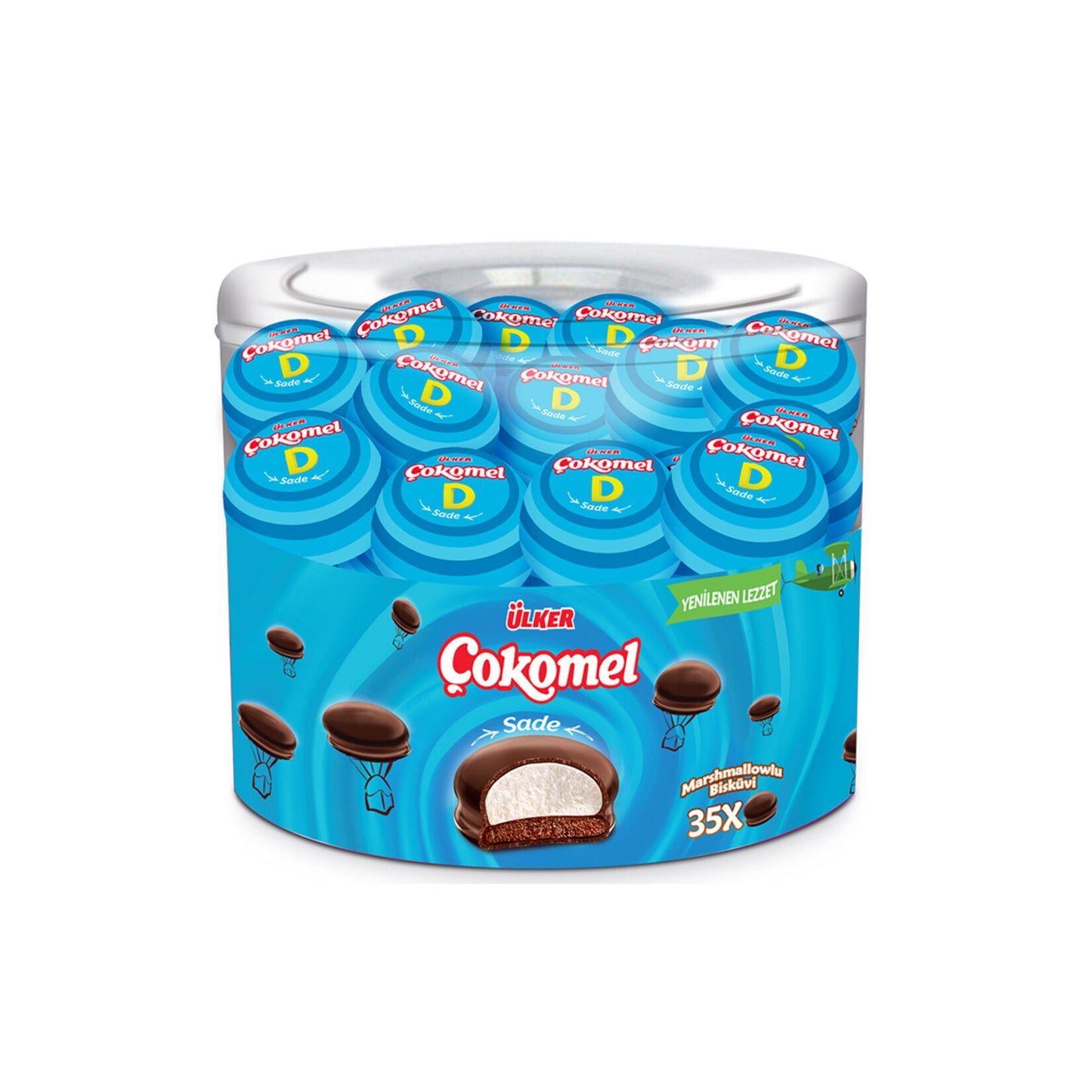 Ülker Çokomel Marshmallow Cocoa Biscuit 420 G
