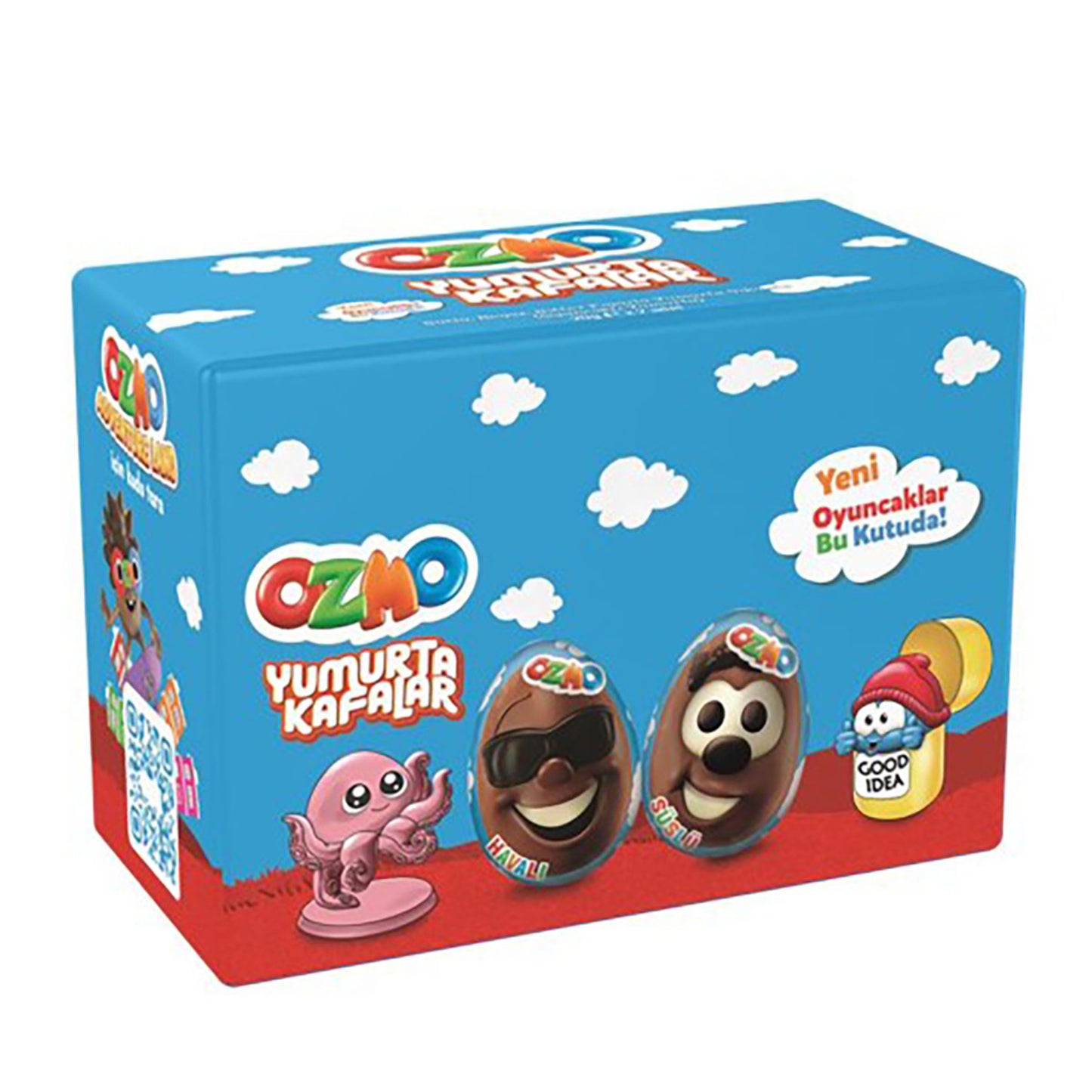 Ozmo Egg Faces 2-Pack 2 x 20g