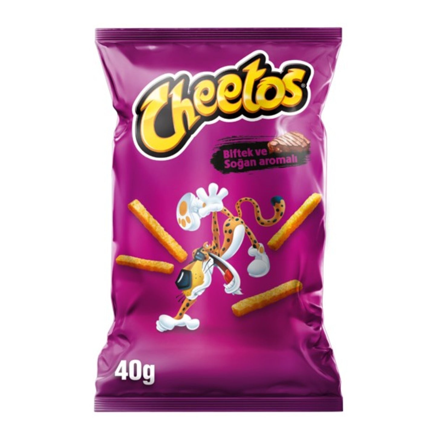 Cheetos Fırından Biftek Aromalı Mısır Çerezi Aile Boy 40 G