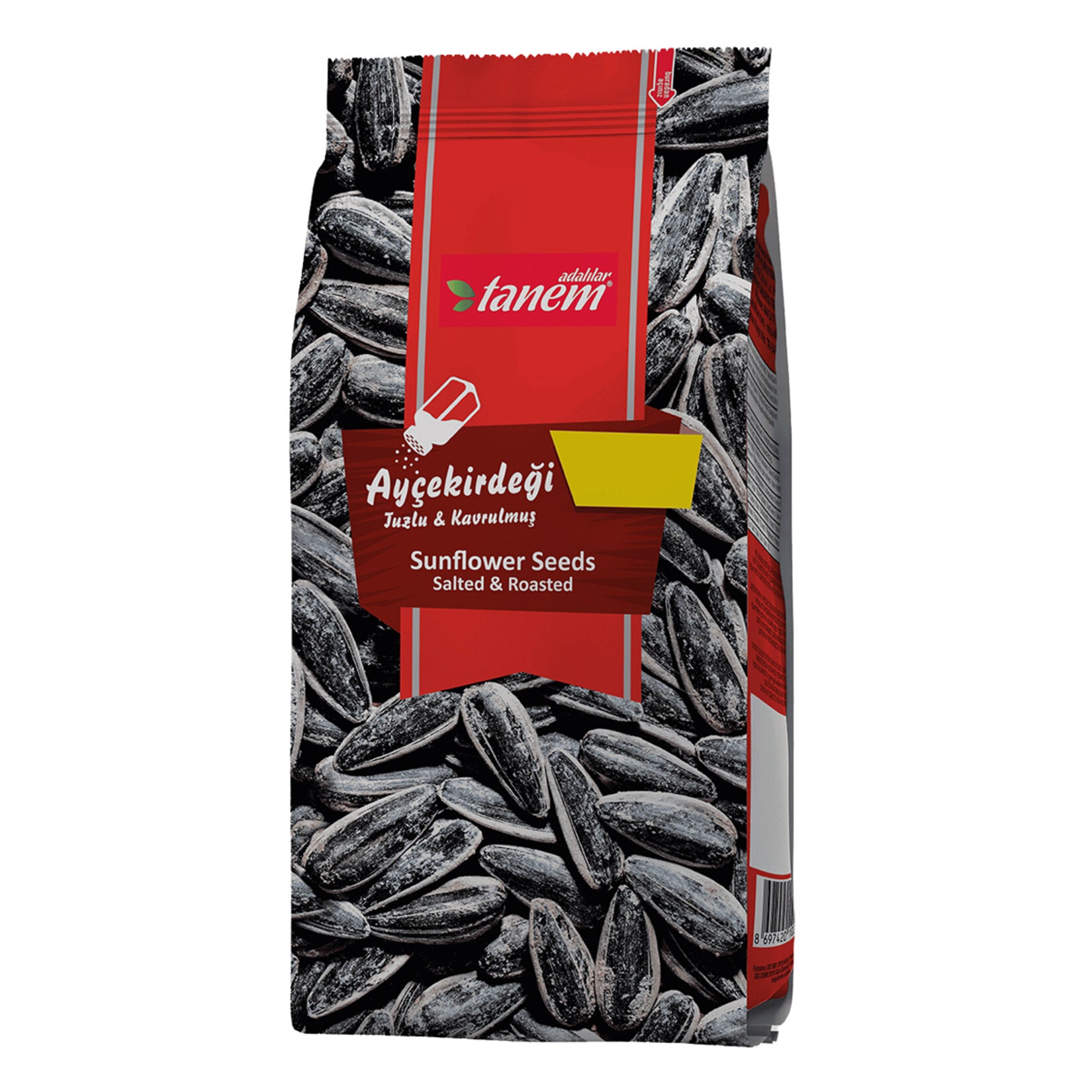 Adalılar Tanem Black Sunflower Seeds (Tanem Siyah Ayçekirdeği) Quadro 180g