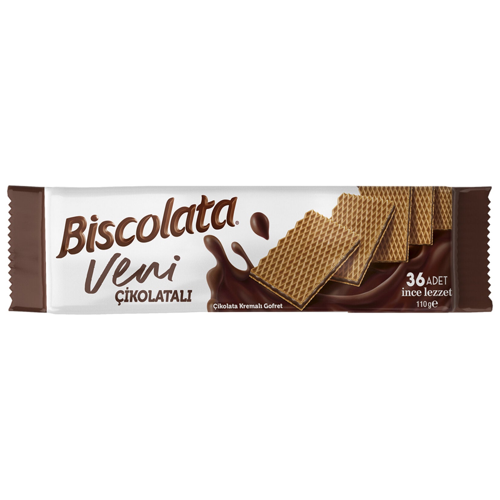 Biscolata Vanilla Chocolate Wafer 110 G
